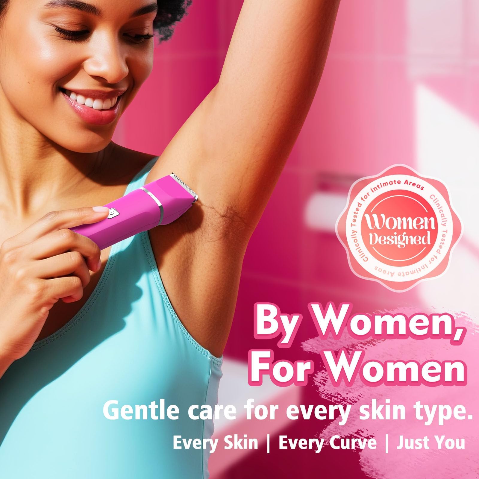 Risina 3-in-1 Bikini Trimmer & Body Grooming Kit