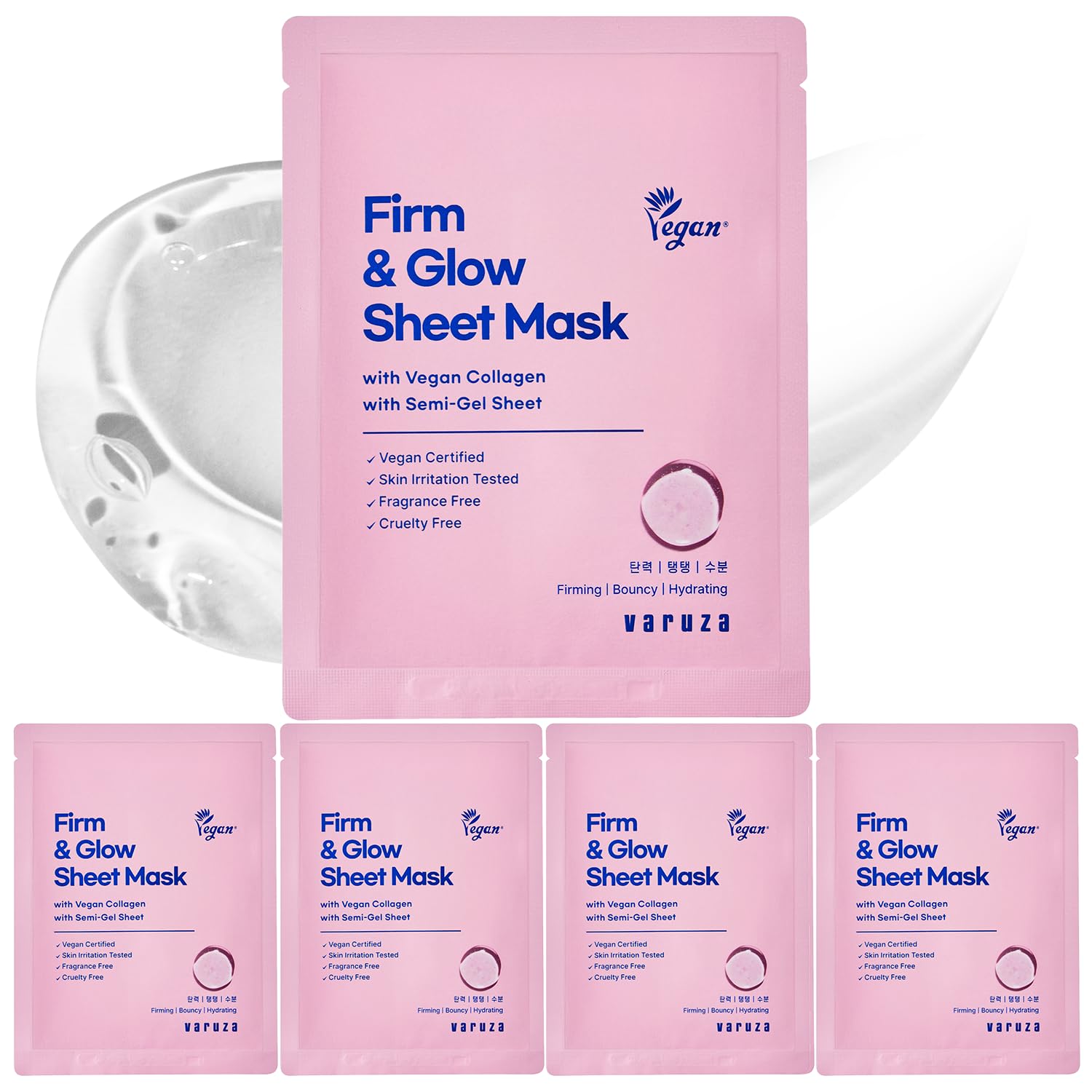 Core Nourishing Sheet Masks with Niacinamide Serum 5% for Dry - varuza
