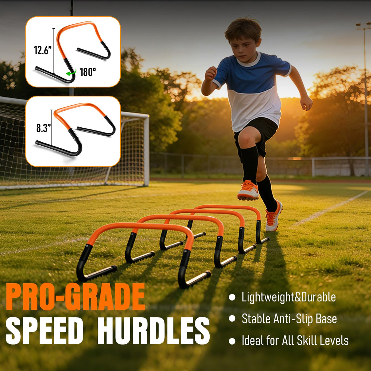 Agility Ladder Soccer Football Training Equipment Set - FITPARNER Official Imagery - 6