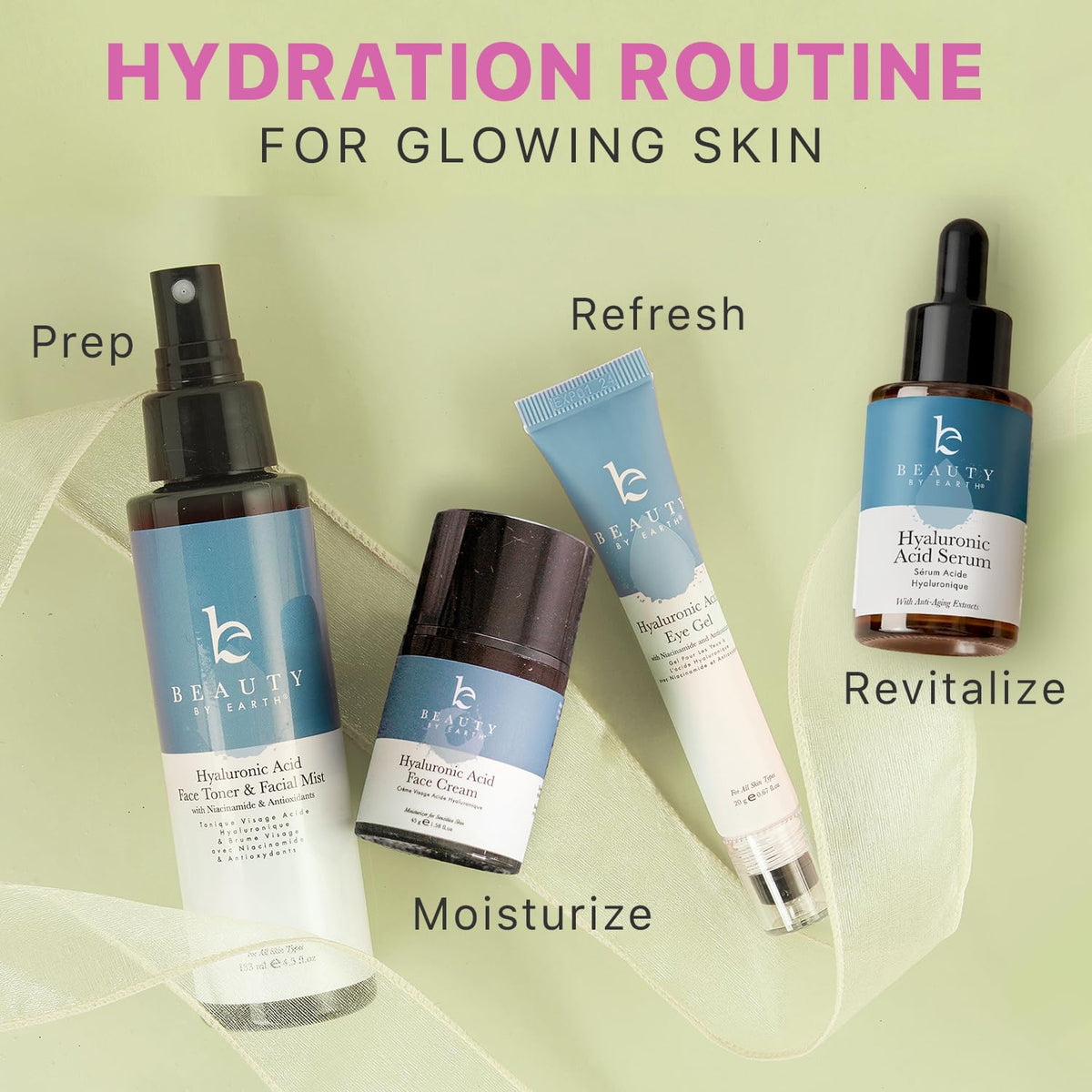 Hyaluronic Acid Moisturizer for Face - Beauty by Earth Official Imagery - 8