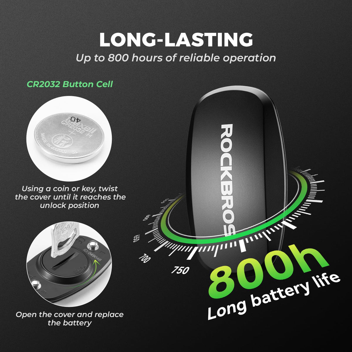 ROCKBROS HRM812 Heart Rate Monitor Chest Strap ANT Bluetooth - ROCKBROS Official Imagery - 6