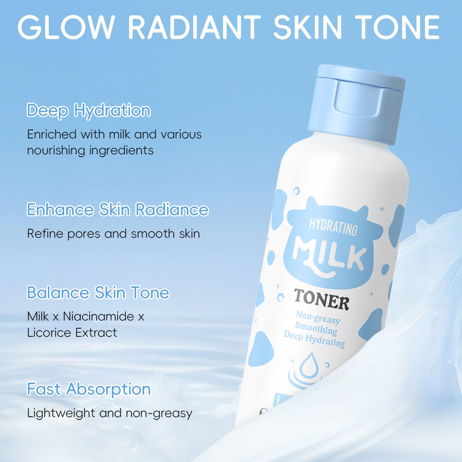 INSEEK Milk Skin Care Set for Kids &amp; Teens, Gentle &amp; - INSEEK