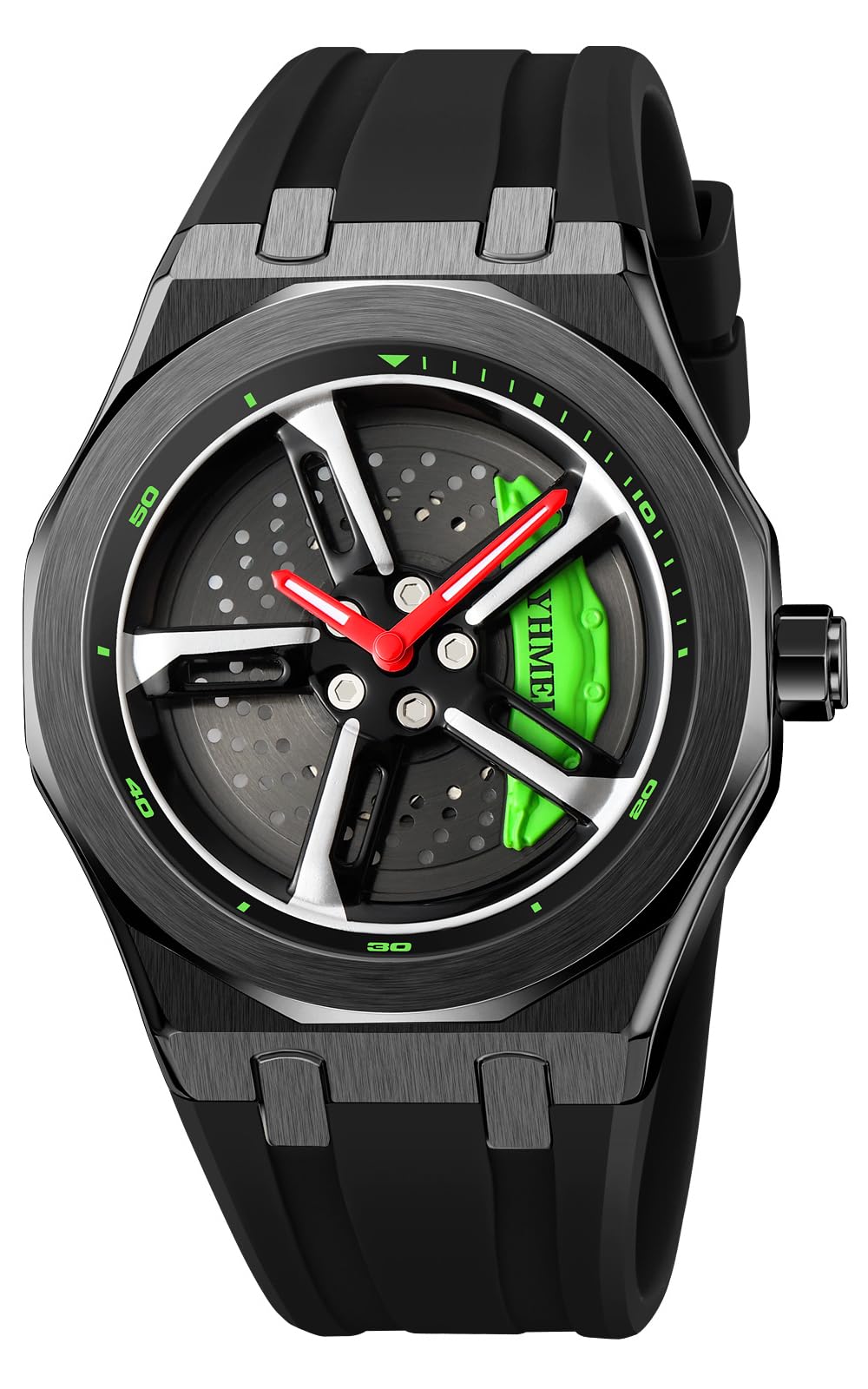 FANMIS Men Unique Car Wheel Watches Creative Waterproof - FANMIS Official Imagery - 8
