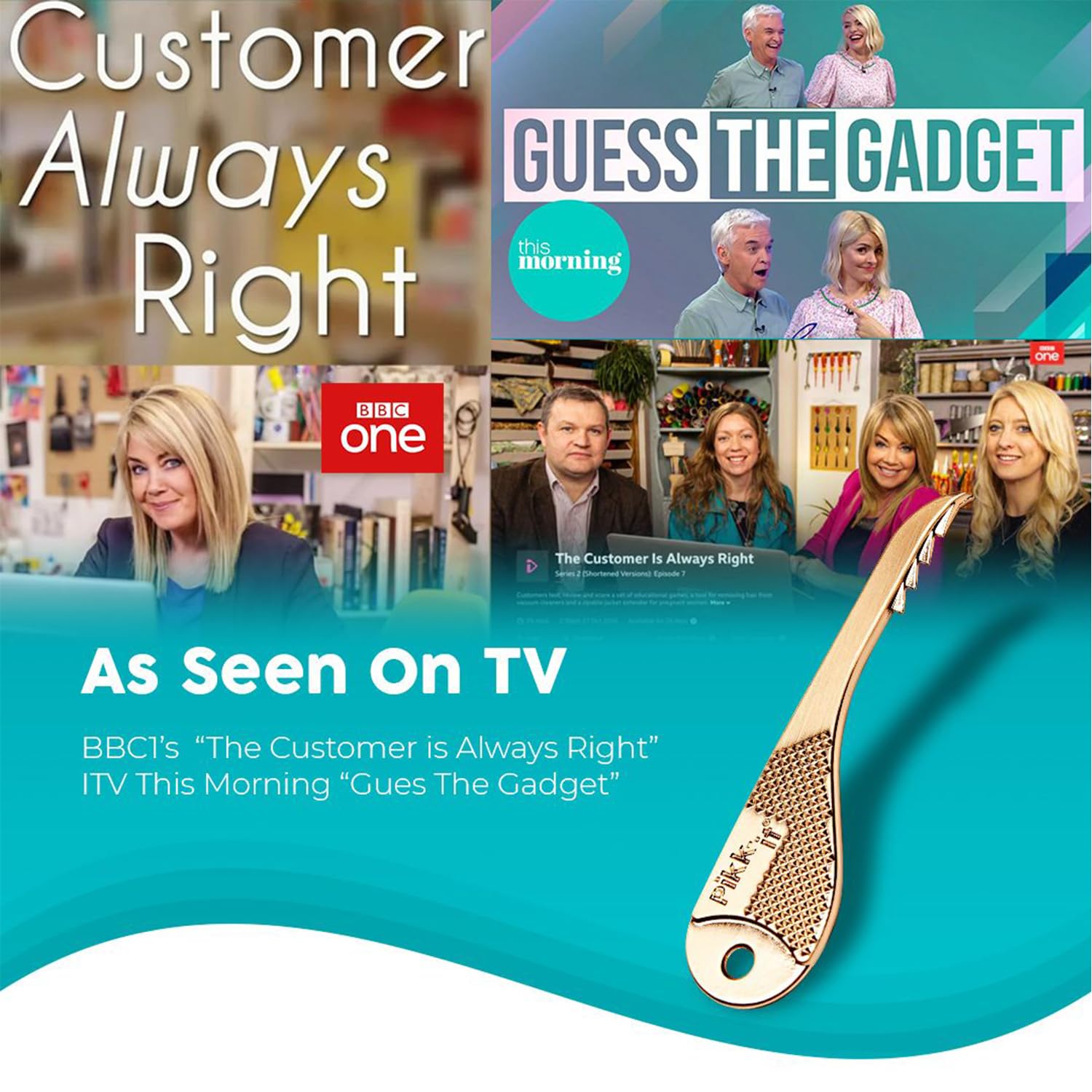 Pikk-it Vacuum Hairbrush Cleaner Tool - Pikk-it Official Product View 6