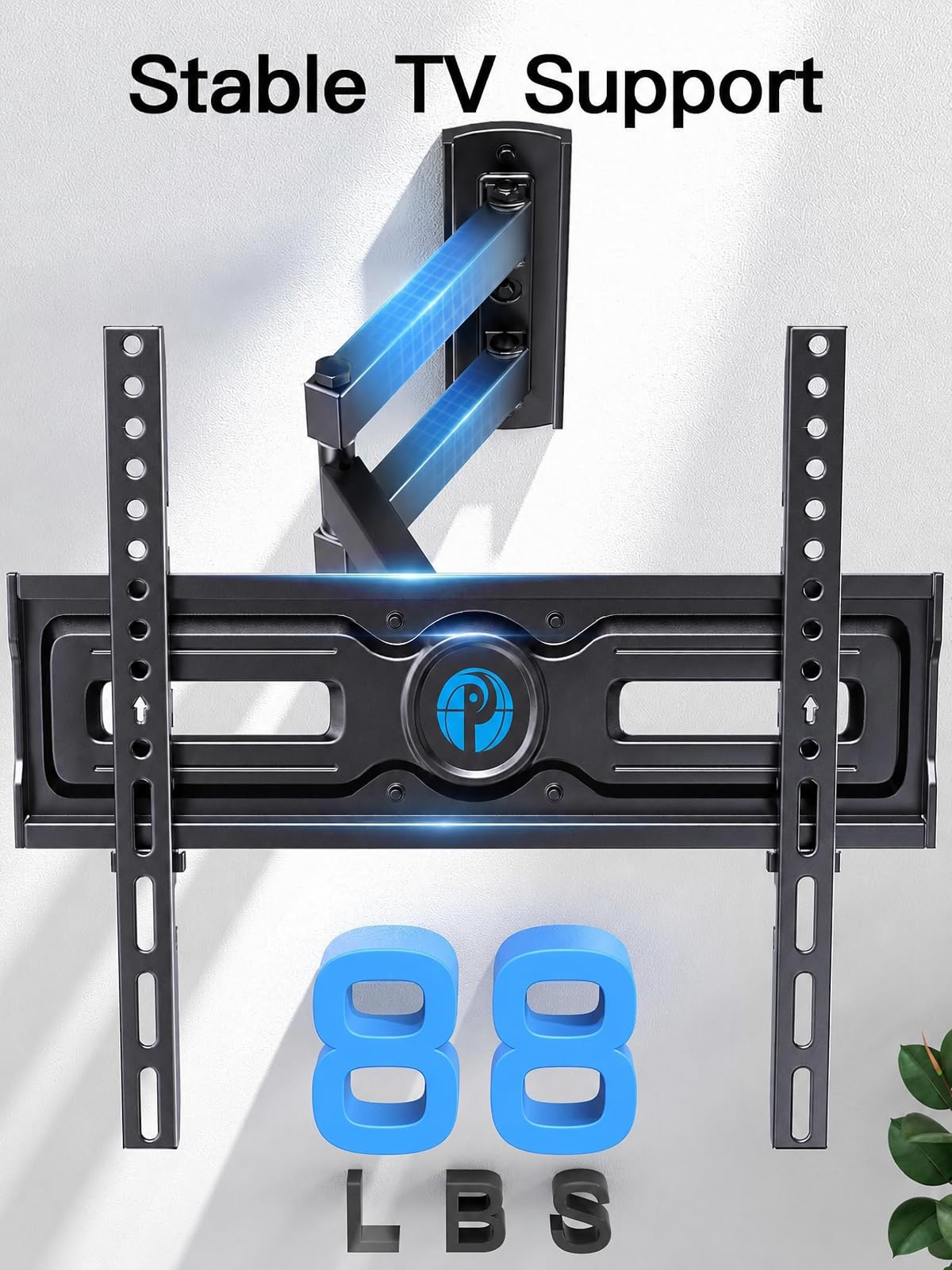 Pipishell Full Motion TV Wall Mount for Most 26 65 inch Flat - Pipishell Official Imagery - 4