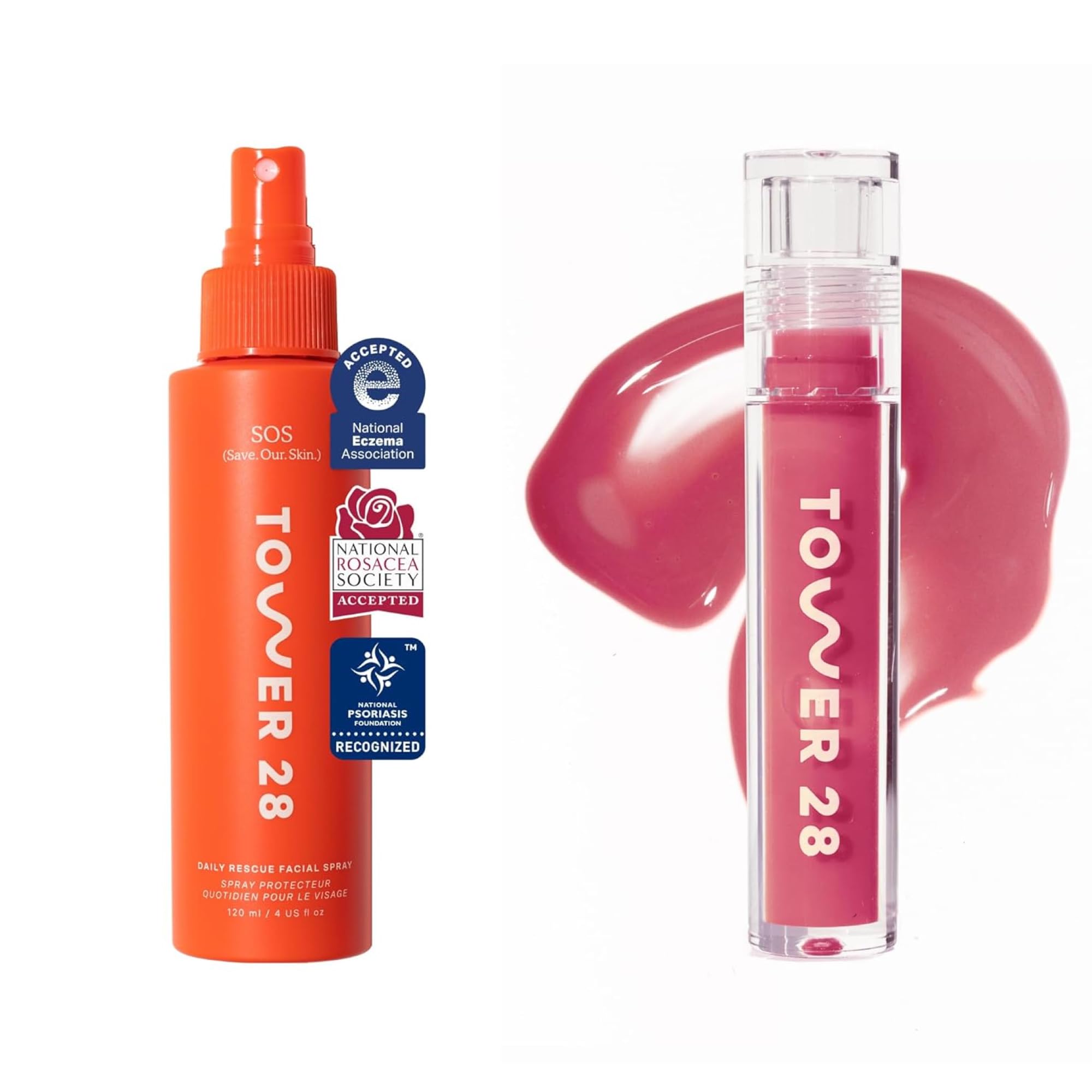 Tower 28 SOS Daily Rescue Facial Spray 4 FL OZ &amp; Tower 28 - Tower 28