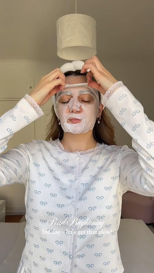 LAPCOS K Beauty Collagen Sheet - Skin Firming Face Mask (Pack... - Product Imagery