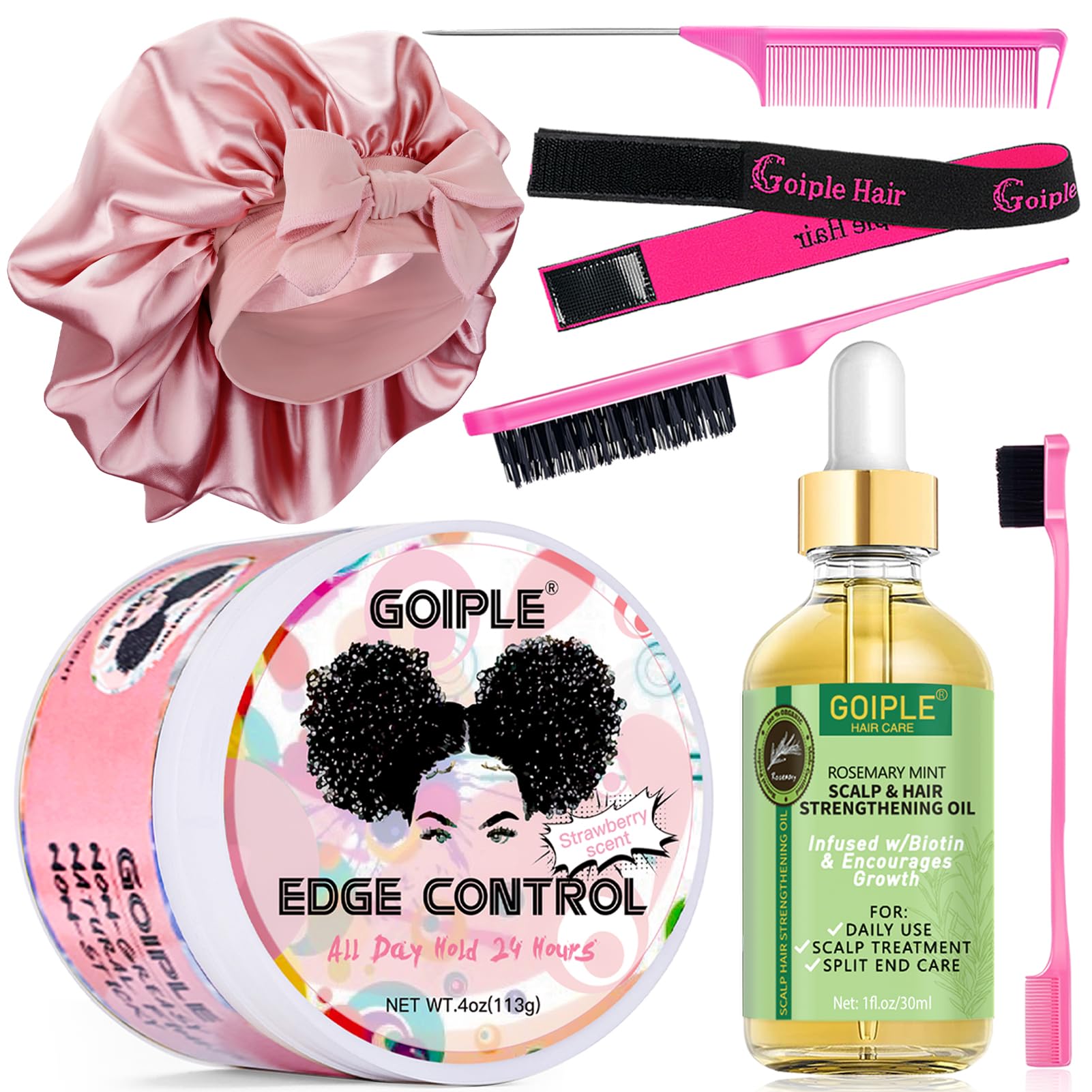 WOZUTUNT Edge Control Wax, Hair Styling Product, Strong Hold Non - greasy Edge - WOZUTUNT Official Product View 10