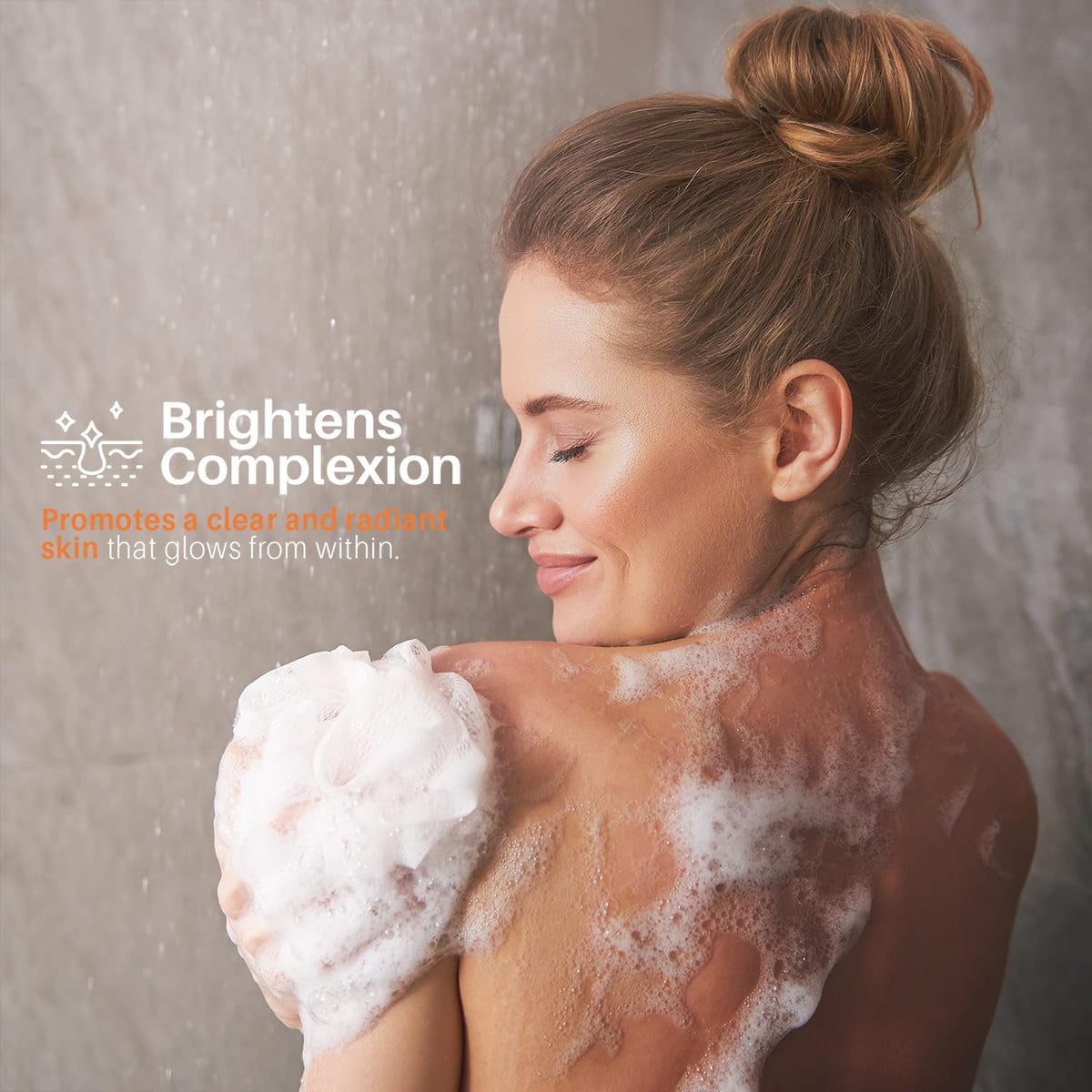 KERAPIL Exfoliating Body Wash with Salicylic Acid Unscented - KERAPIL Official Imagery - 8