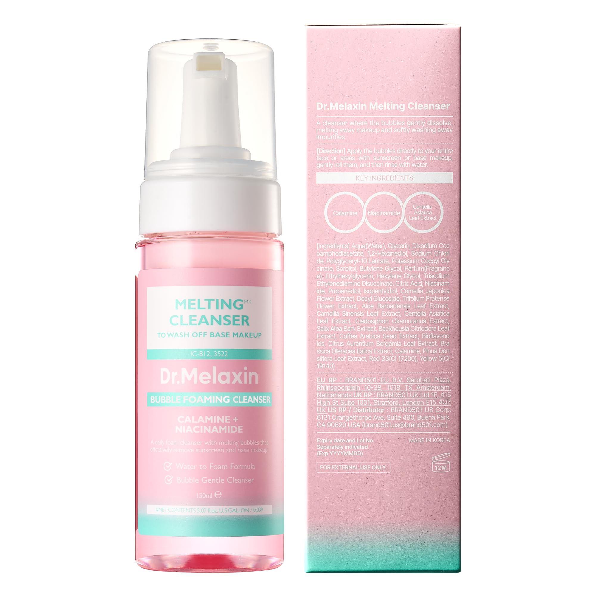 Dr.Melaxin Melting Bubble Foaming Cleanser - Dr.Melaxin
