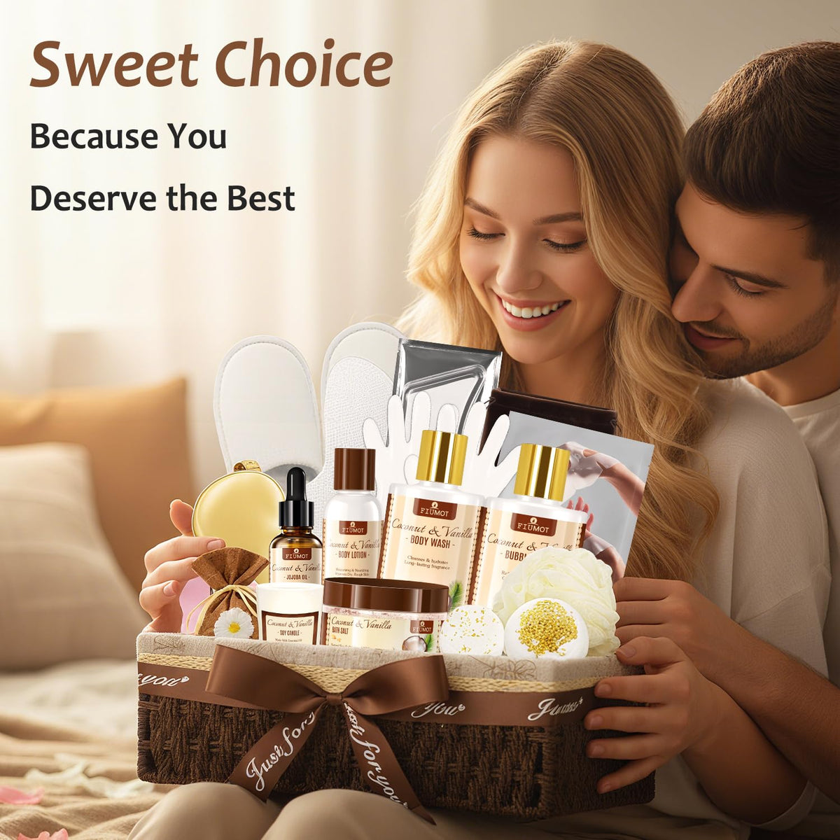 Bath and Body Gift Basket Set for Women - FIUMOT Official Imagery - 3
