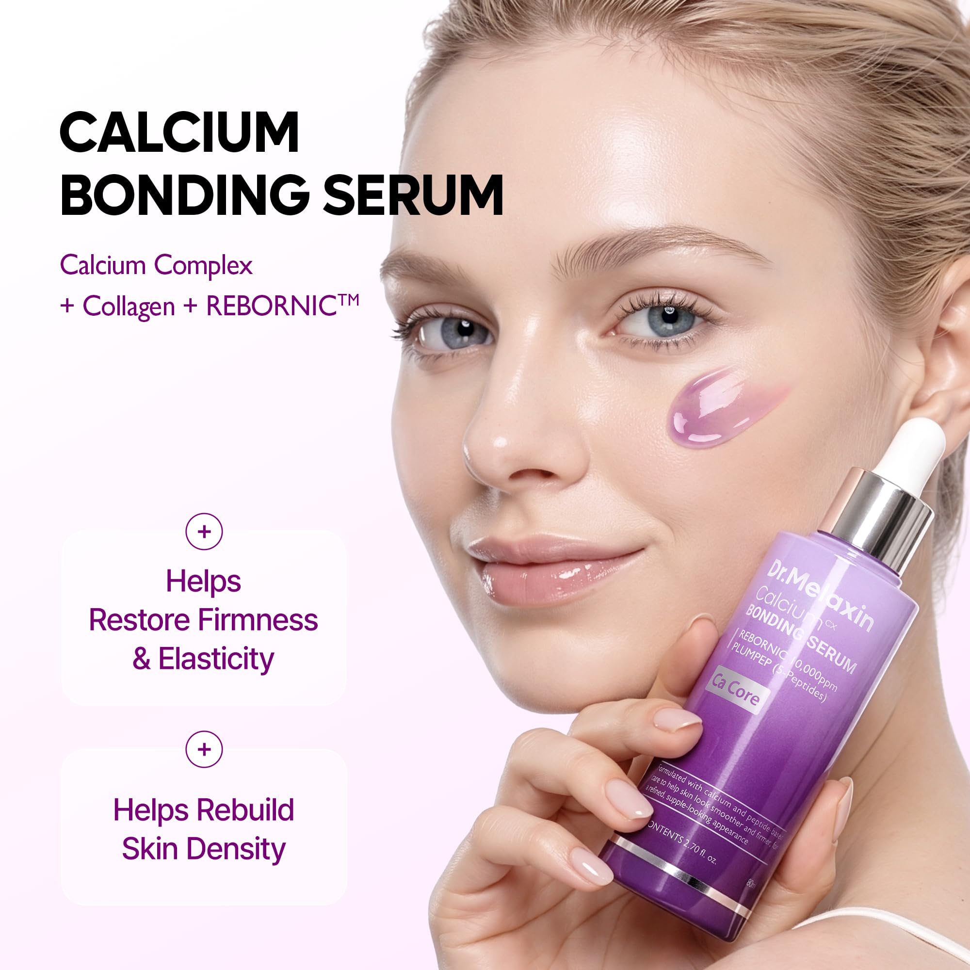 Dr.Melaxin Calcium Bonding Serum with REBORNIC 10,000ppm, - Dr.Melaxin