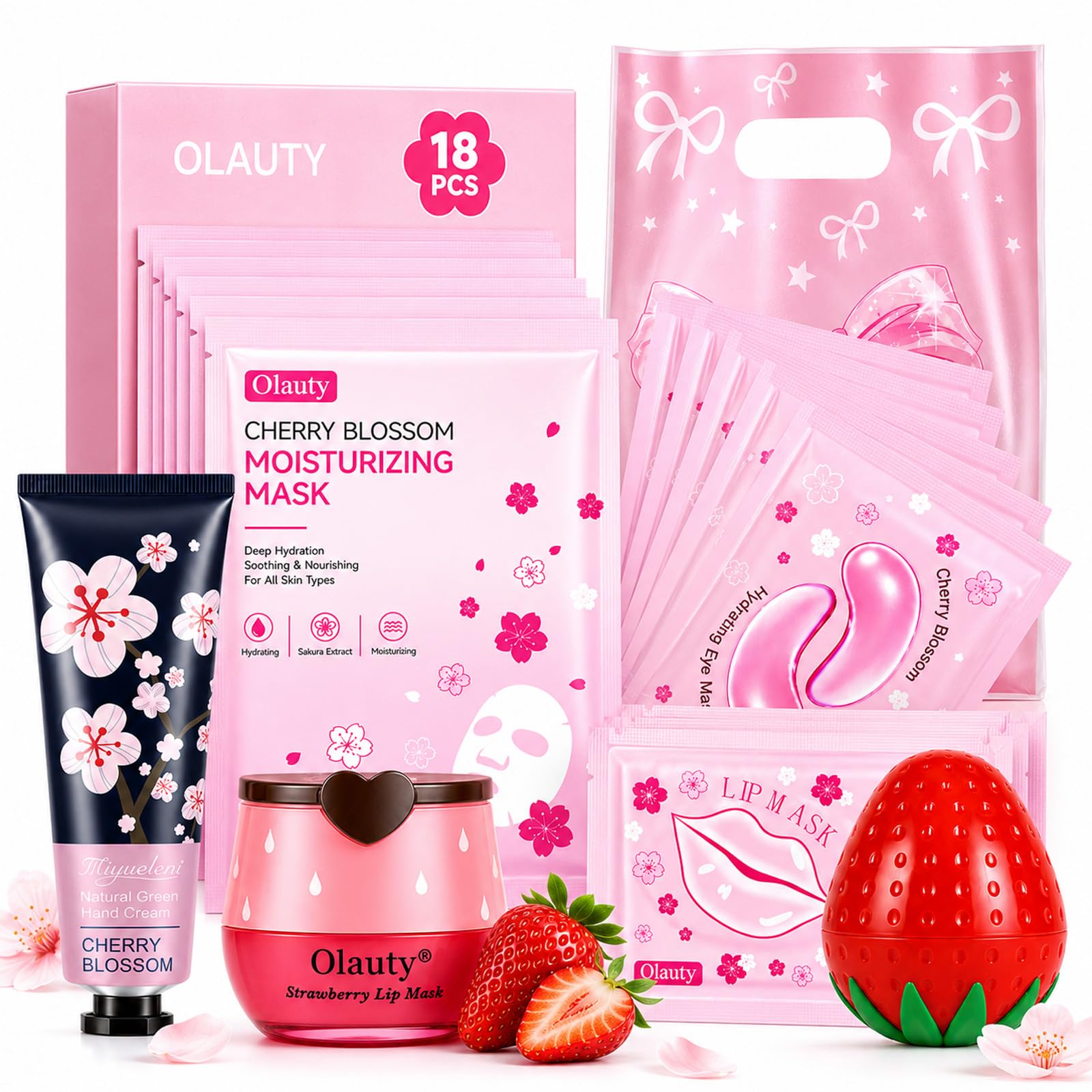 18 PCS Skincare Set for Girls Teen, Back School Supplies Skin - Product Imagery