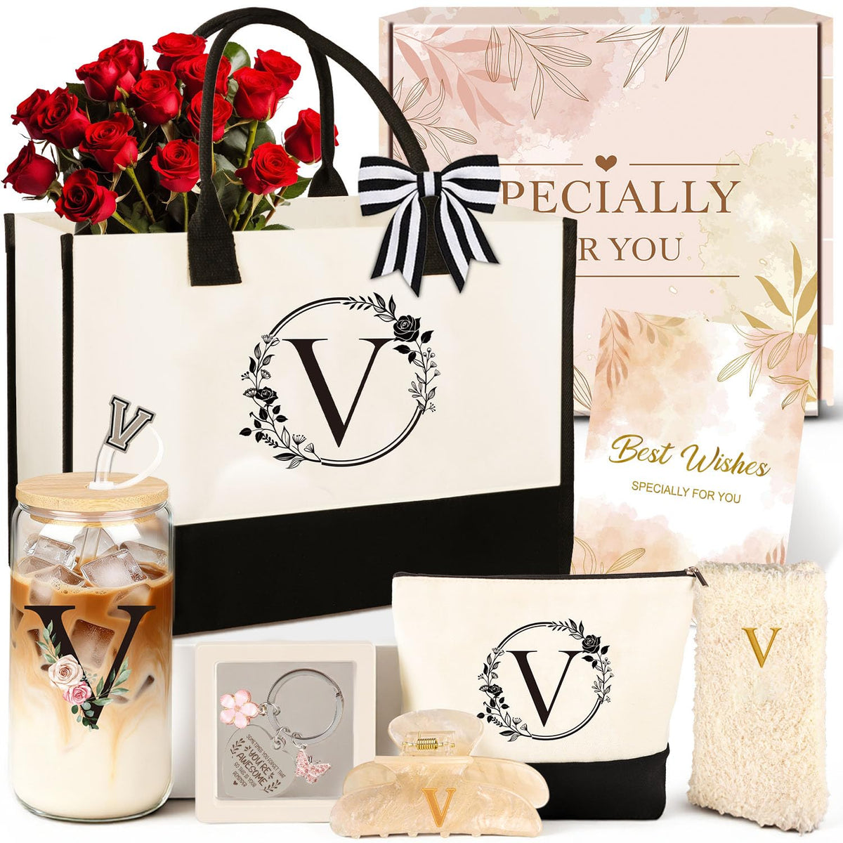 Birthday Gifts for Women 9pcs Monogrammed Gifts for Women - Giftota Official Imagery - 1