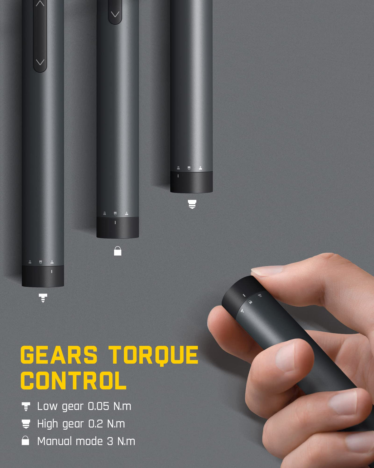 Fanttik E1 Pro Mini Electric Screwdriver Precision - Fanttik Official Imagery - 3