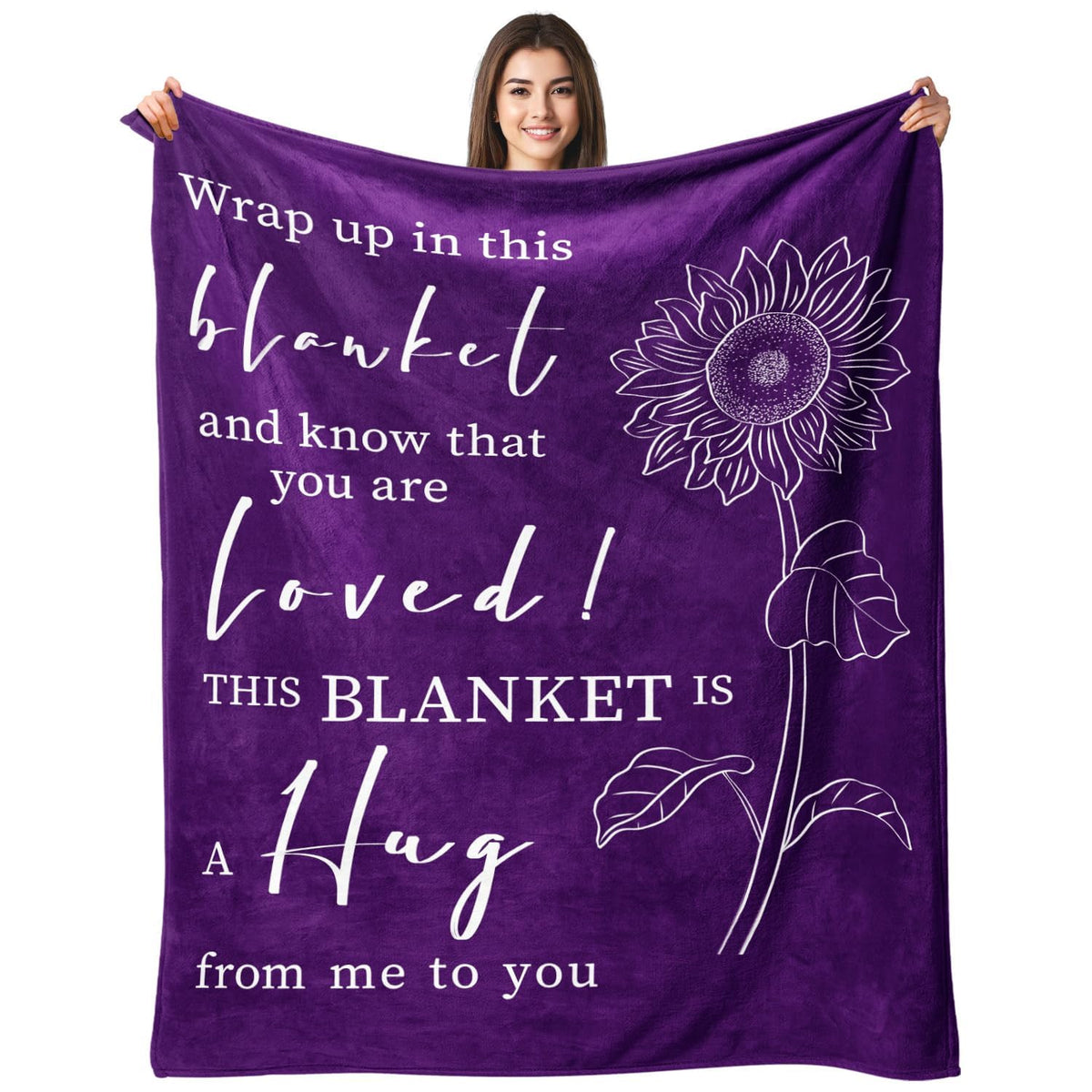 Get Well Gifts for Women After Surgery Hug Comfort Blanket - Rakoviol Official Imagery - 1