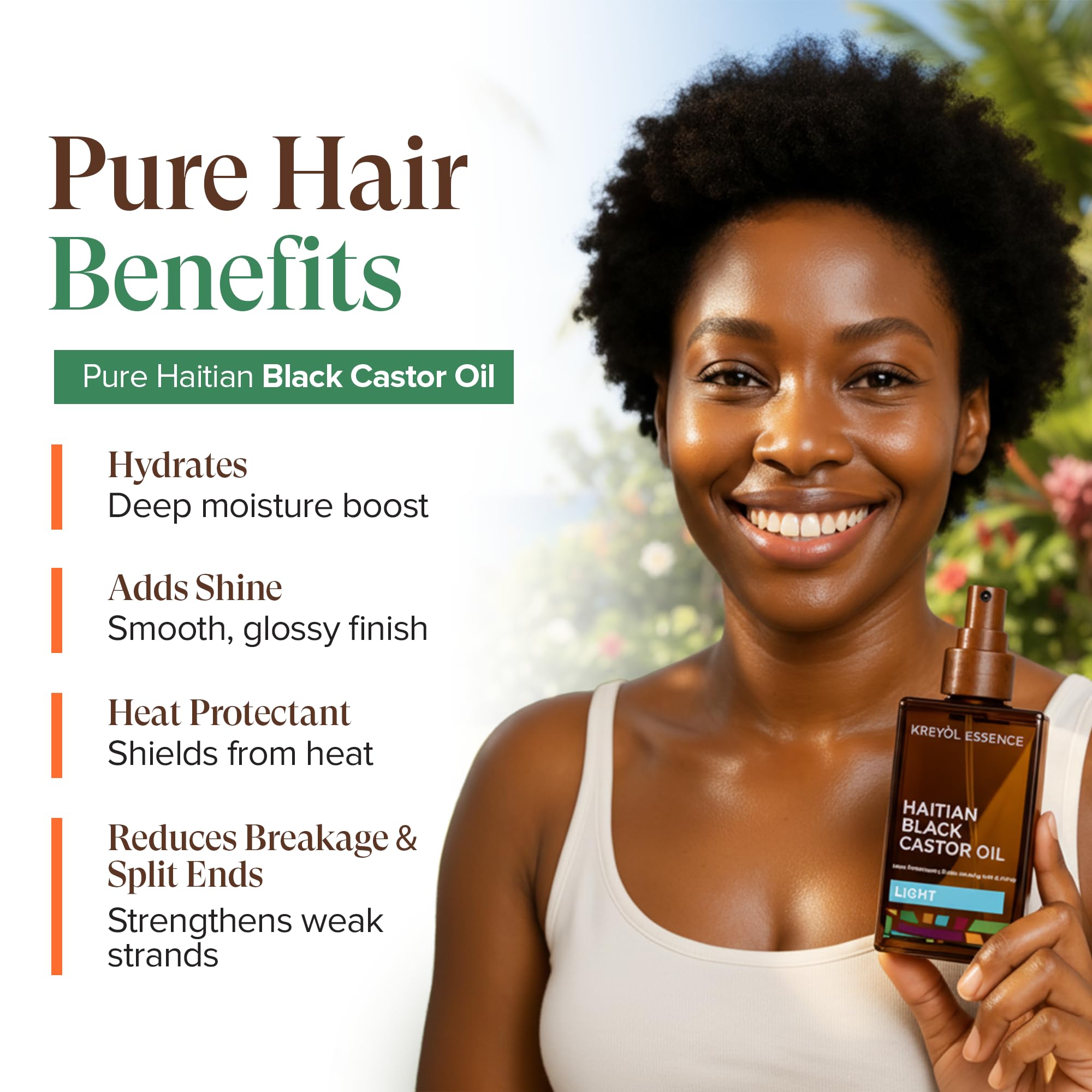 Kreyol Essence Haitian Black Castor Oil Light Lightweight - KREYÒL ESSENCE Official Imagery - 7