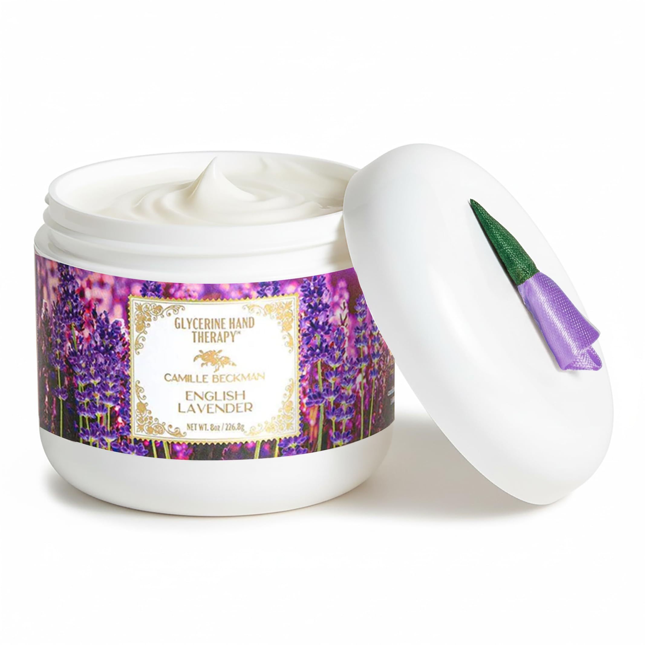 Camille Beckman Glycerine Hand Therapy Cream, French Vanilla, 8 - Camille Beckman