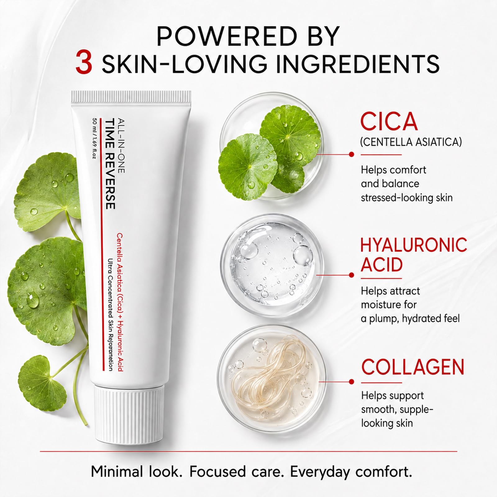 Brurtzexs Time Reverse Cream, All - One Korean Face Moisturizer with Cente - Brurtzexs Official Product View 5