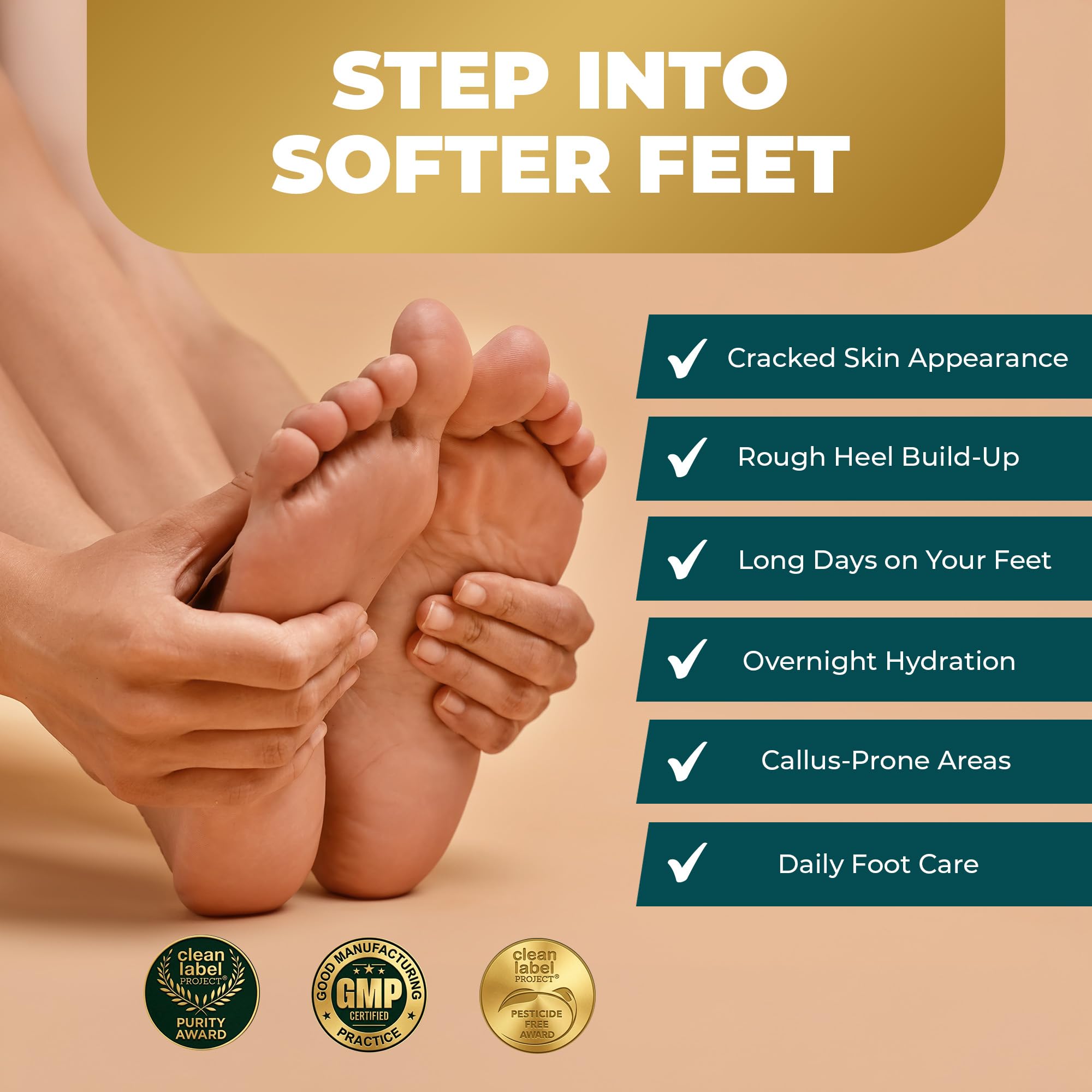 Real Time Pain Relief Foot Cream 8oz | 15 Natural Ingredients