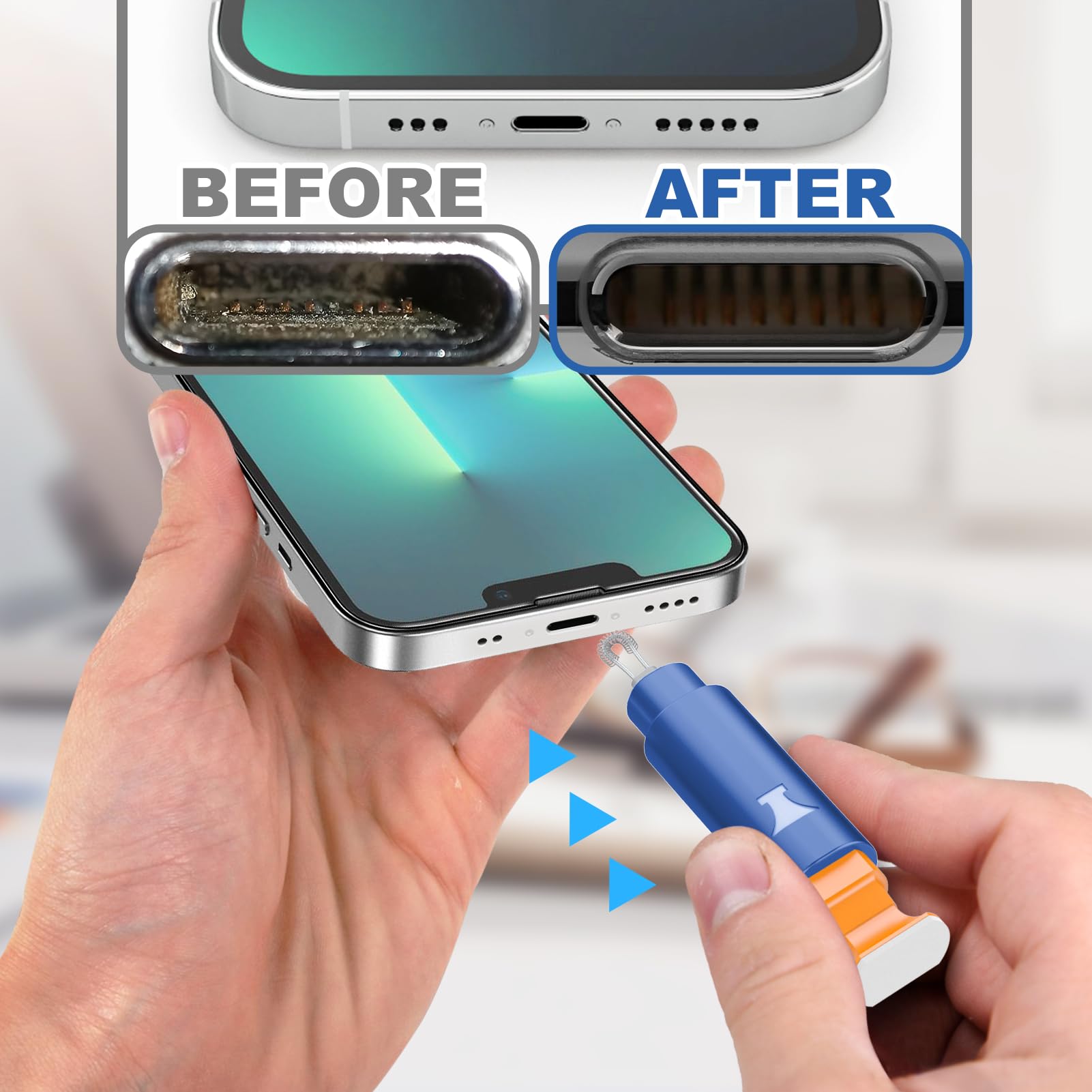 Ordilend iPhone Cleaning Kit for Charging Port Cleaner AirPod Pho by Ordilend - Angle View 4