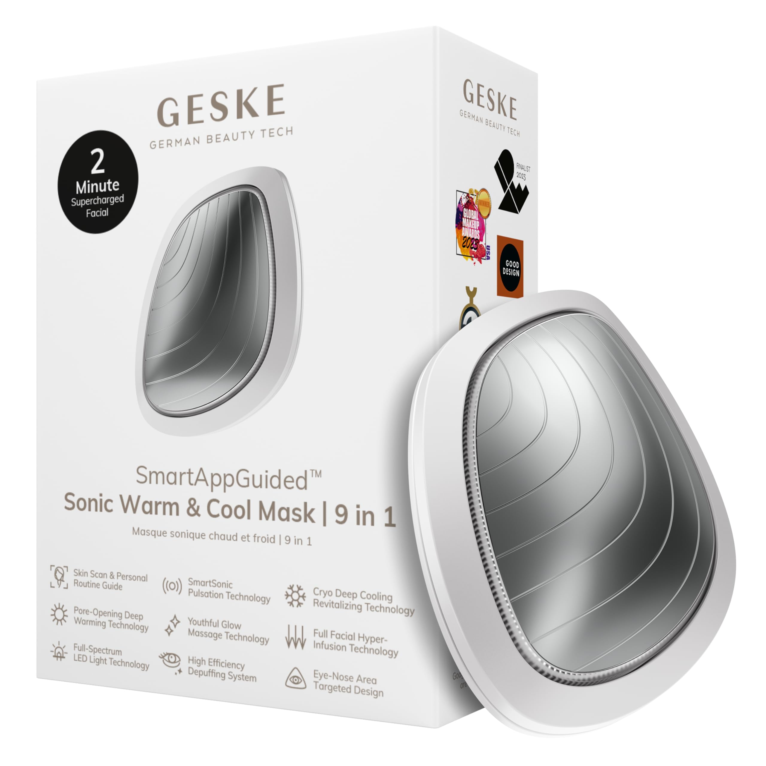 GESKE SmartAppGuided™ Sonic Warm &amp; Cool Mask - GESKE