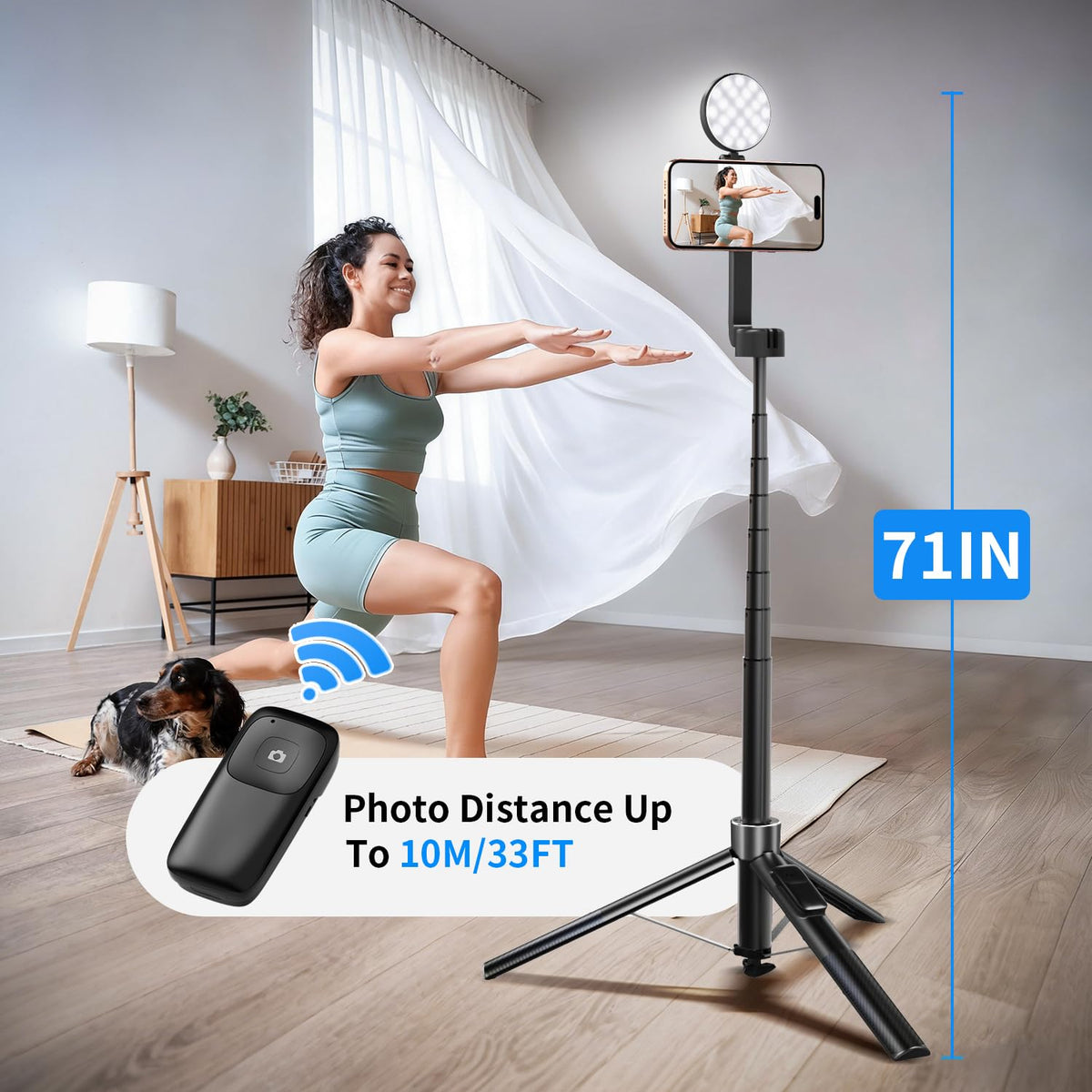 3 in 1 Magnetic Vlogging Kit for iPhone Android YouTube - yAyusi Official Imagery - 7