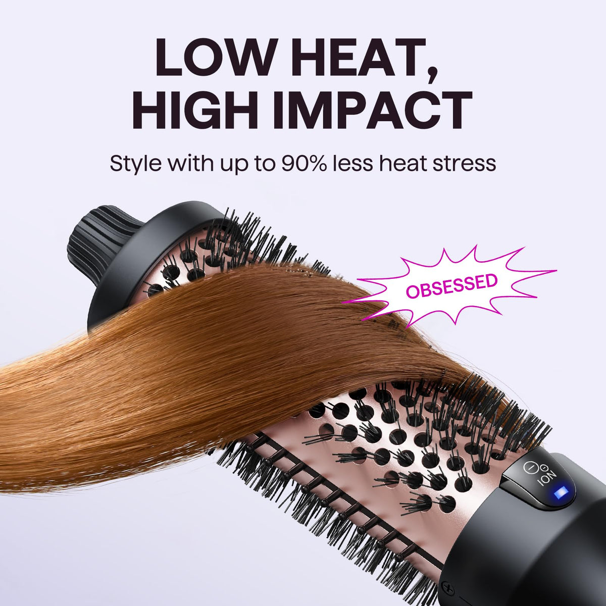 Wavytalk Thermal Brush Blowout Boost 1 5 Heat Round Brush - wavytalk Official Imagery - 7