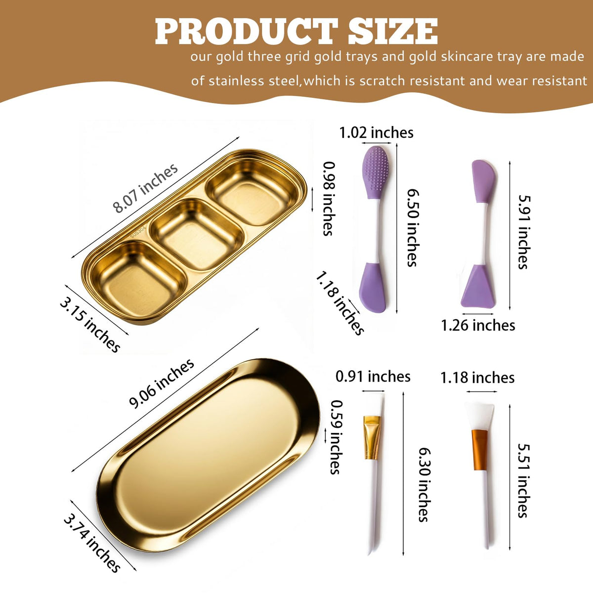 9 Pcs Esthetician Supplies Esthetician Bowls Home Diy - LJMSSAI Official Imagery - 3