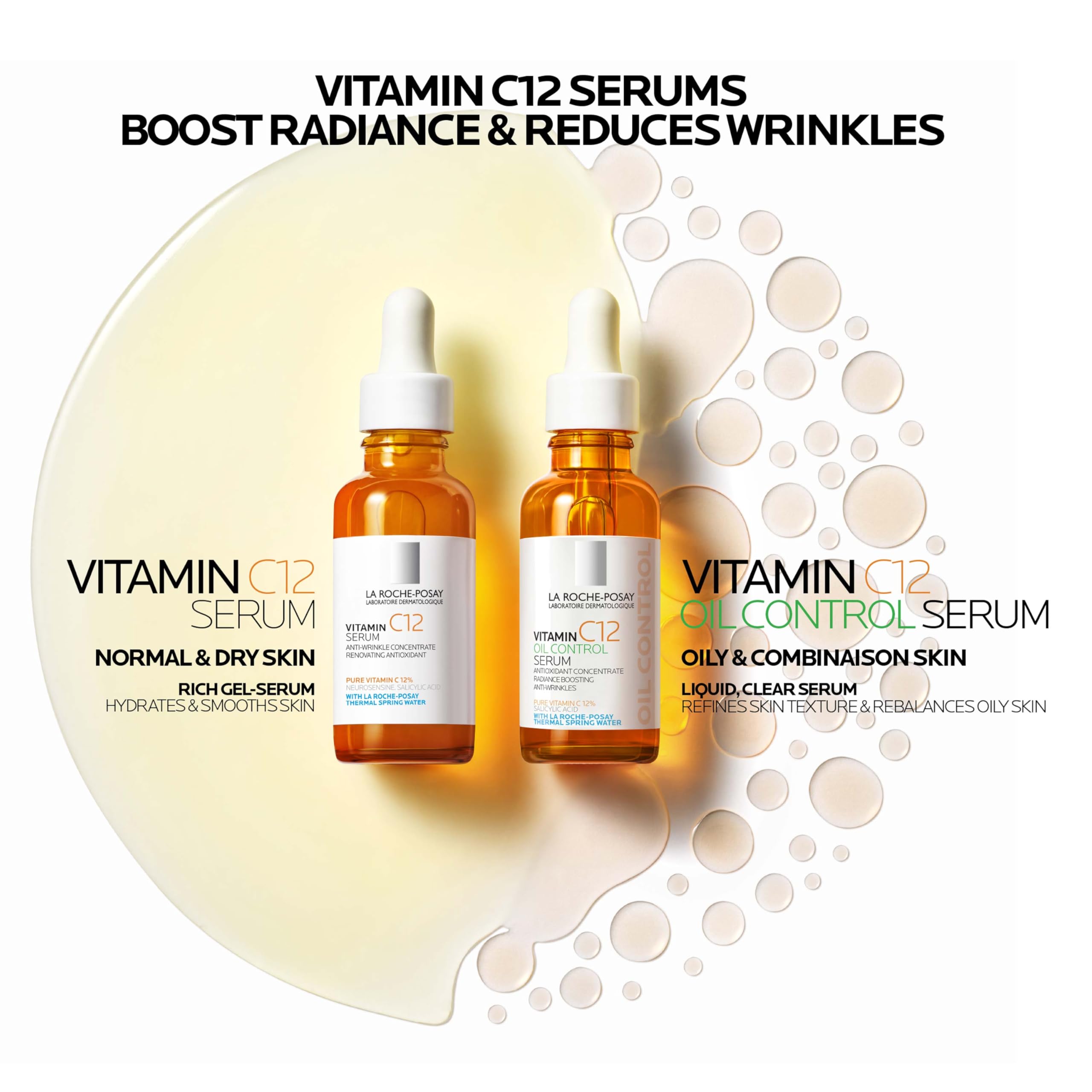 La Roche-Posay Vitamin C Face Serum 1oz