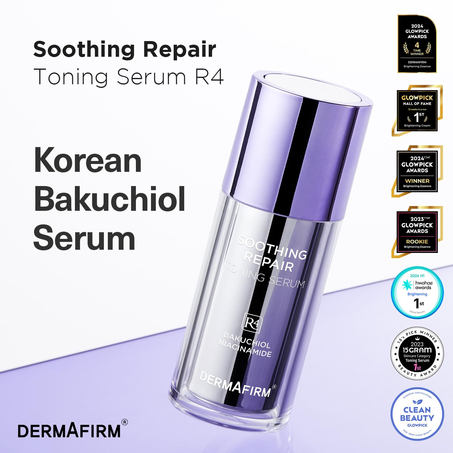 Dermafirm Soothing Repair Toning Serum R4 1 01 fl oz - Dermafirm Official Product Imagery - 5