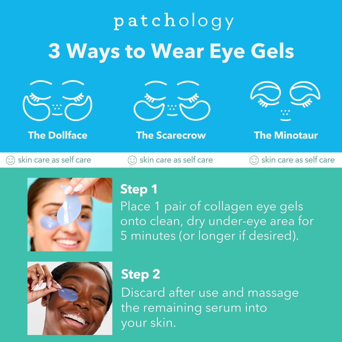 Patchology On Ice Cooling Blue Under Eye Patches for Puffy - Patchology Official Imagery - 5