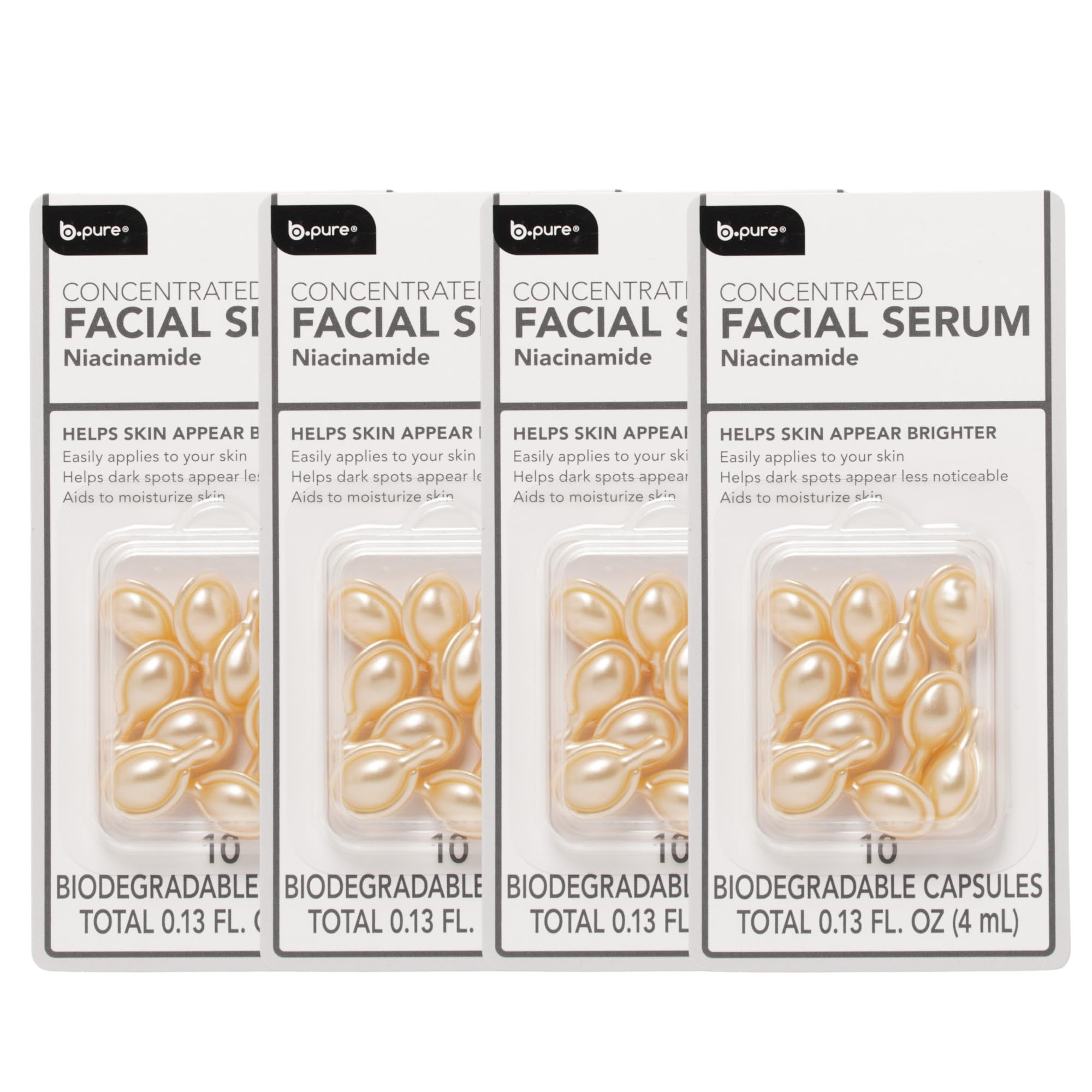 b.pure Hydration, Brightening, and Oil Control Facial Serum Kit - b.pure