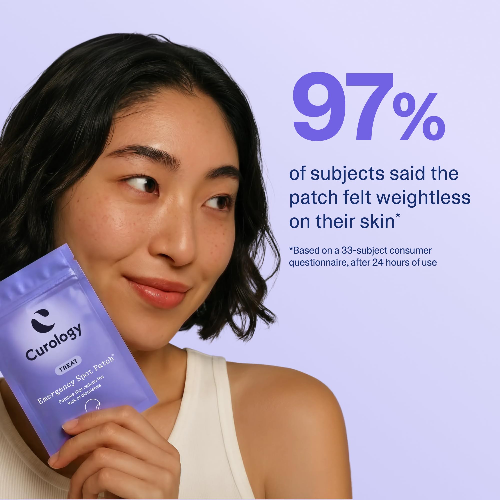Curology Clear Pimple Patches for Face, Hydrocolloid Acne Spot - Curology
