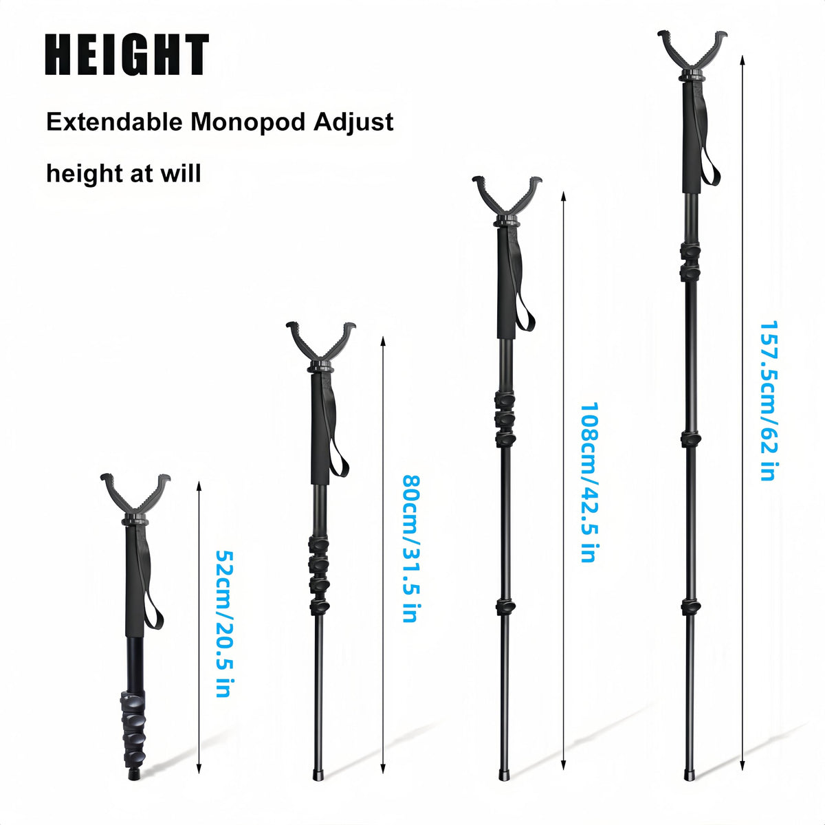 Hunting Shooting Stick Monopod - JINSE Official Imagery - 4