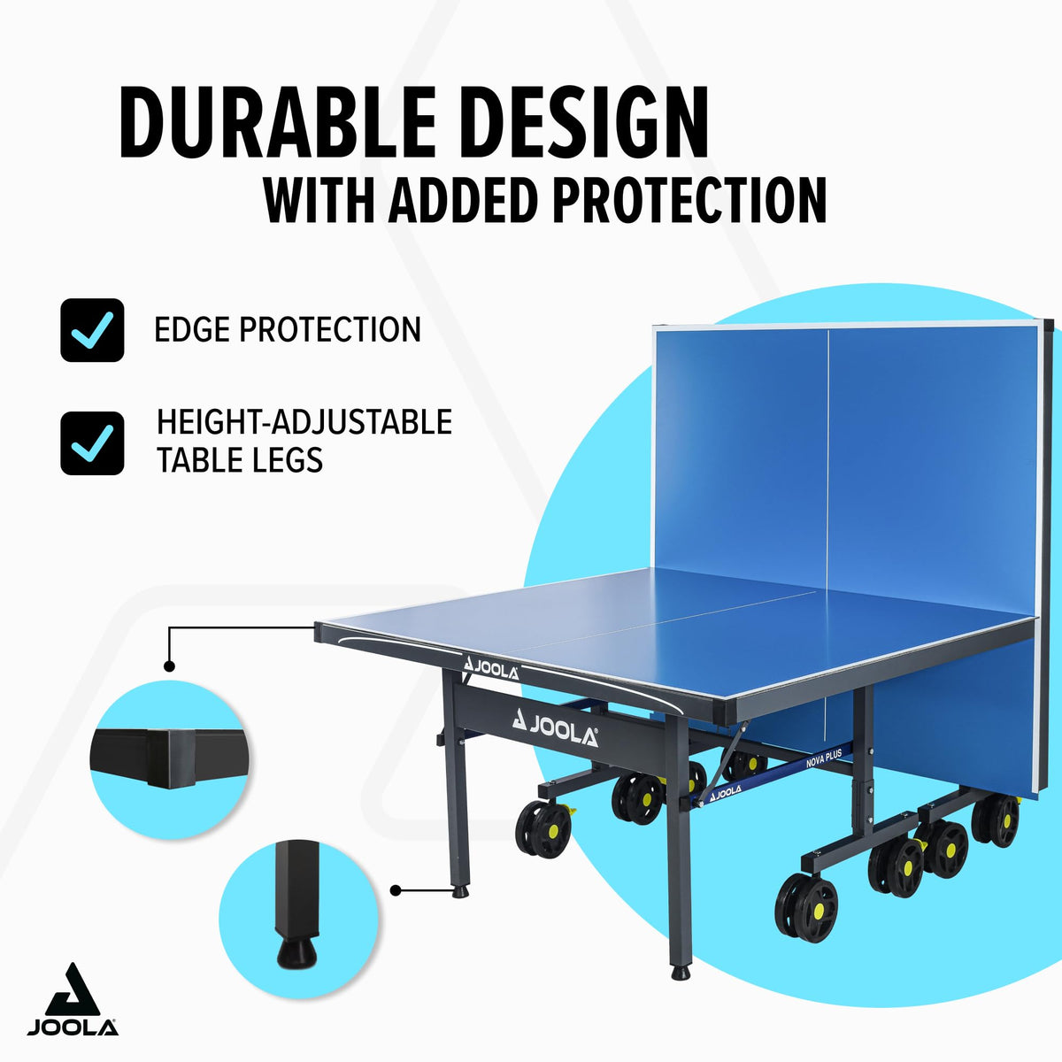 JOOLA NOVA Outdoor Ping Pong Table with Waterproof Table - Premium Selection Official Imagery - 6
