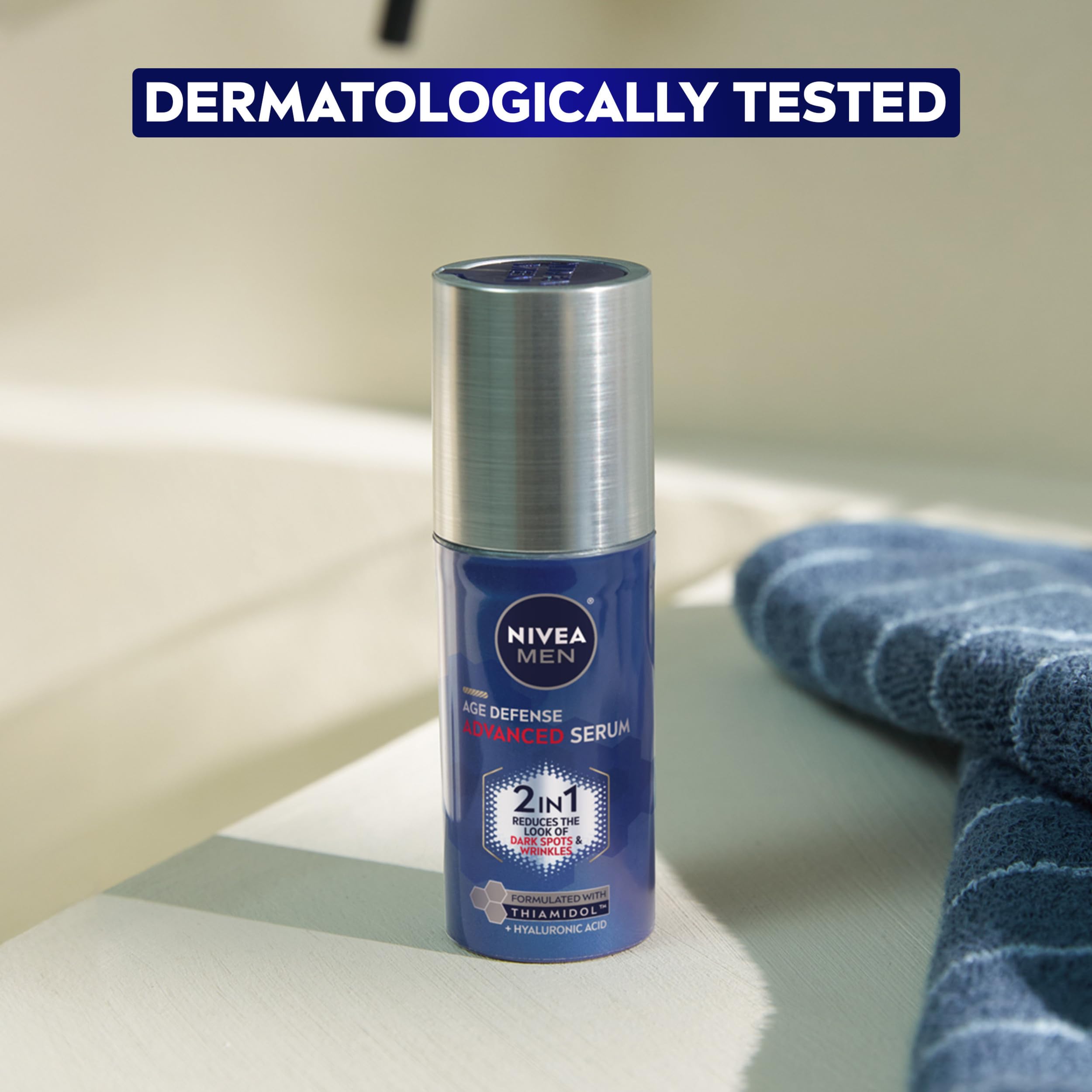 NIVEA MEN Age Defense Advanced Face Serum for Dark Spots with - NIVEA MEN
