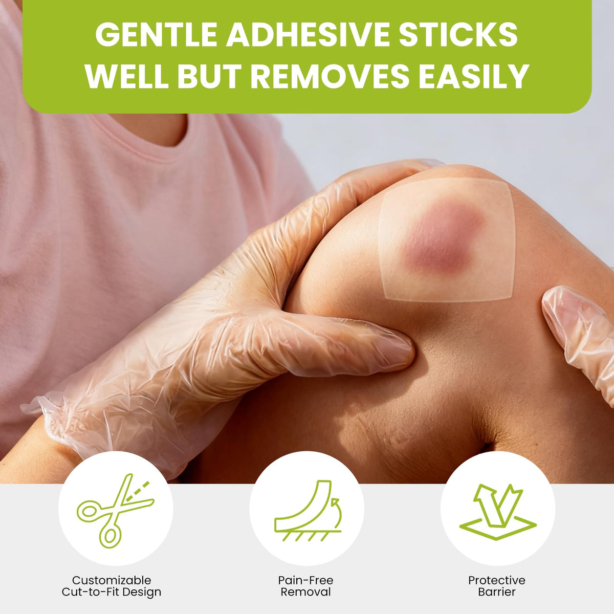 Bukihome Hydrocolloid Roll Gel Bandages Patch with Self - Bukihome Official Imagery - 6
