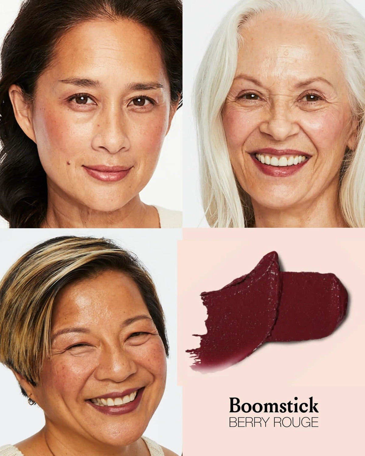 Boomstick Color All in One Cream Blush for Cheeks Eyes Lips - BOOM! by Cindy Joseph Official Imagery - 3