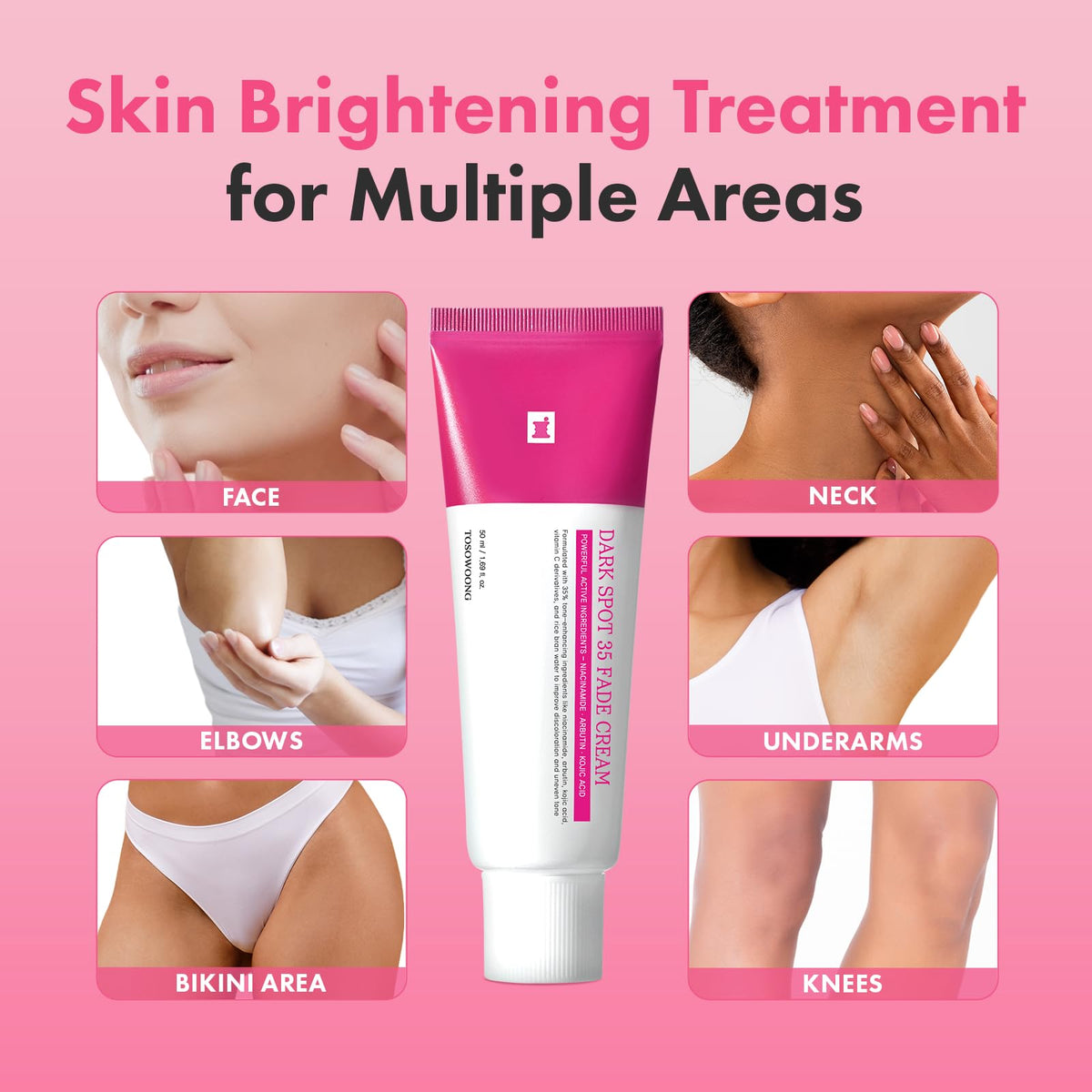 TOSOWOONG Dark Spot 35 Fade Cream for Dark Spots Uneven Tone - TOSOWOONG Official Imagery - 5