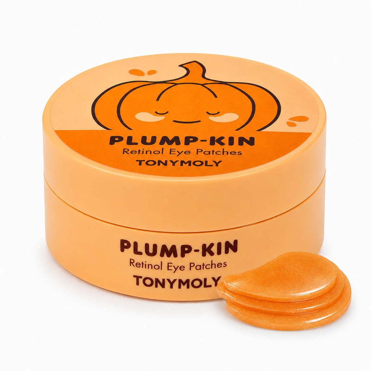 TONYMOLY Plump kin Pumpkin Retinol Under Eye Patch Dark - TONYMOLY Official Imagery - 2