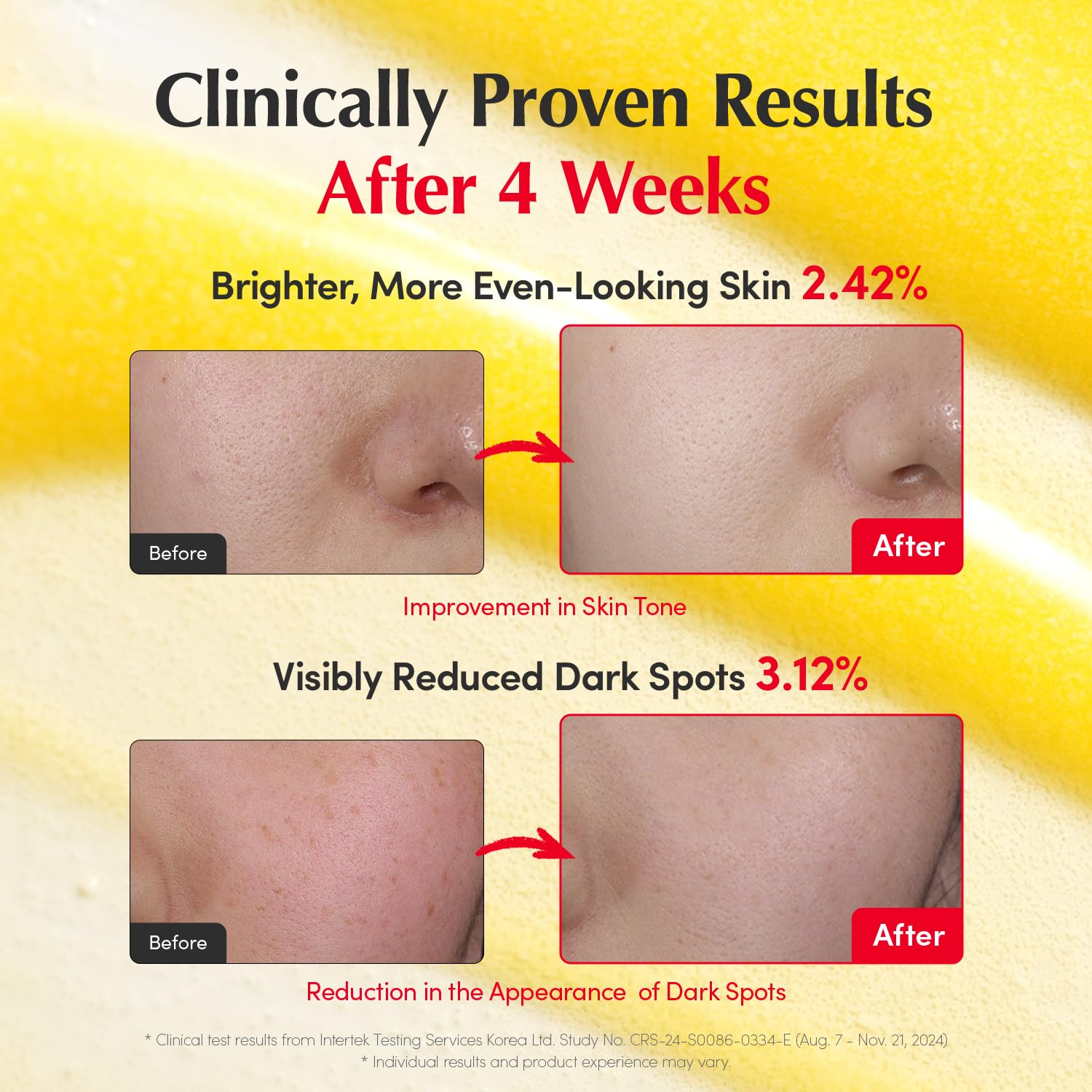 EQQUALBERRY Vitamin C Brightening Serum Niacinamide 1oz