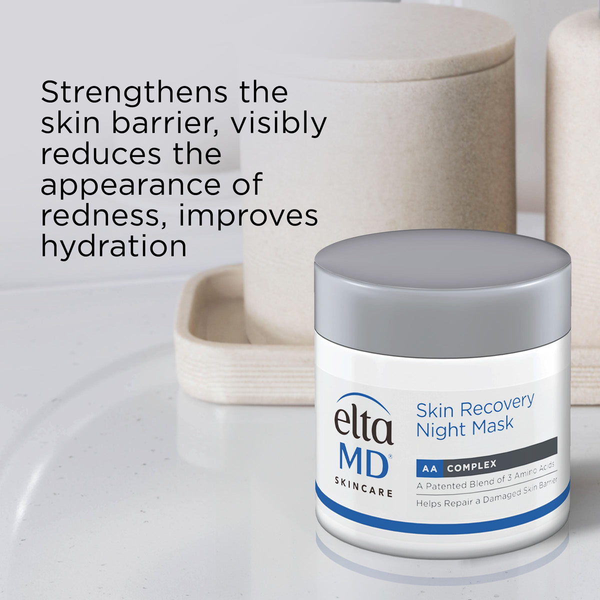 EltaMD Skin Recovery Overnight Face Mask Moisturizing Night - EltaMD Official Imagery - 6