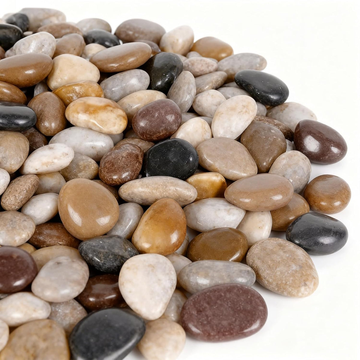 onlyfire 15 lbs Natural River Rocks 3 8 Decorative - onlyfire Official Imagery - 1