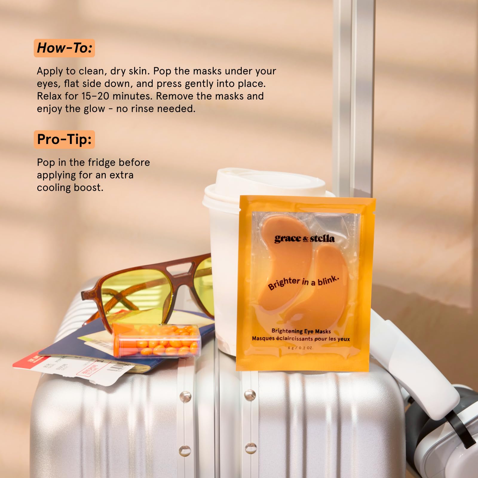 grace &amp; stella New Brightening Eye Patches for Dark Circles - grace &amp; stella