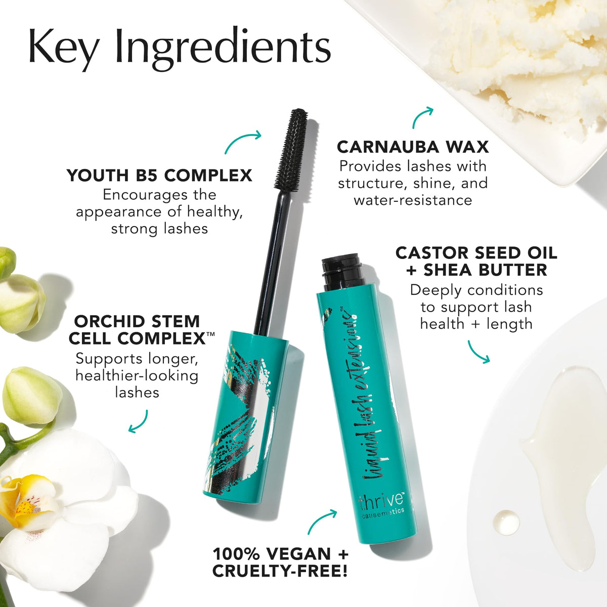 Thrive Causemetics Liquid Lash Extensions Mascara Rich Black - Thrive Causemetics Official Imagery - 7