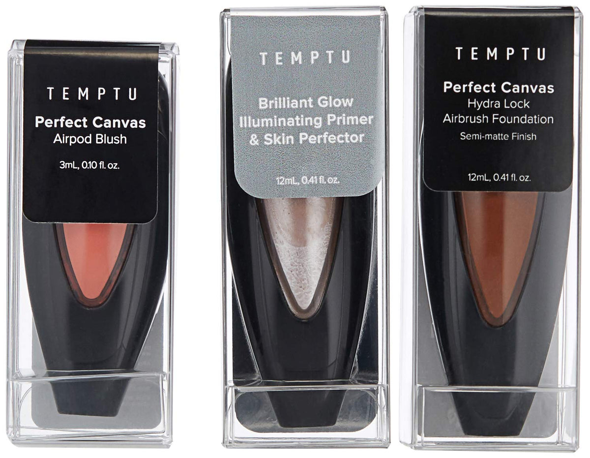 TEMPTU Air Airbrush Perfect Canvas Glowing Kit Cordless - Premium Selection Official Imagery - 7