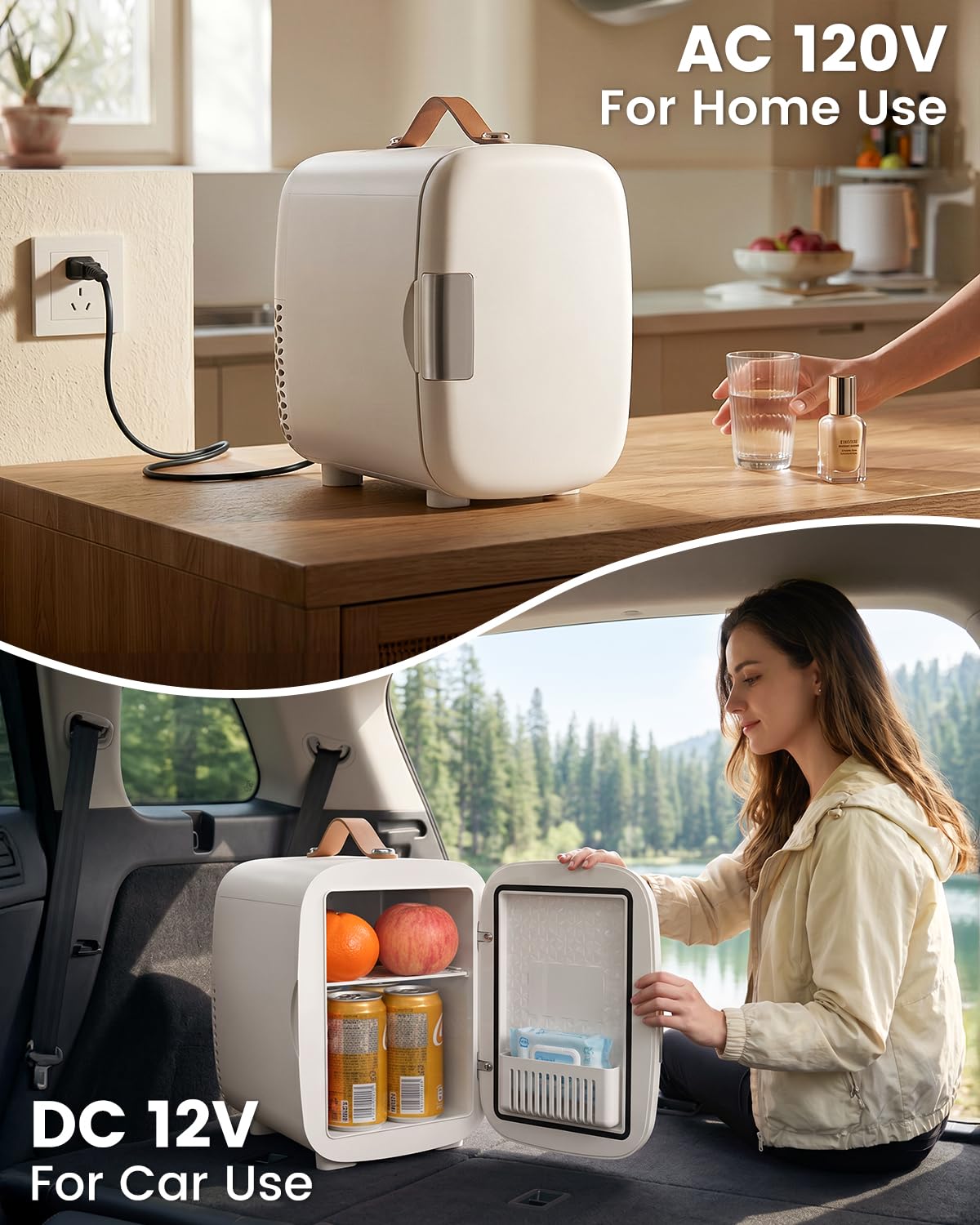 Cosmetic Fridge Portable Mini Fridge for Skincare Food - FANSEXPERT Official Imagery - 5
