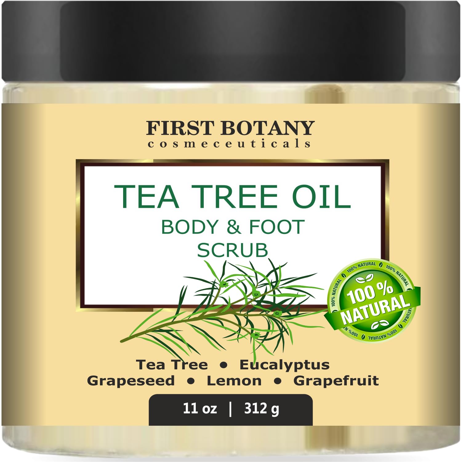 First Botany Body Scrub - Natural Exfoliating Salt Scrub & Body - First Botany Official Product View 8
