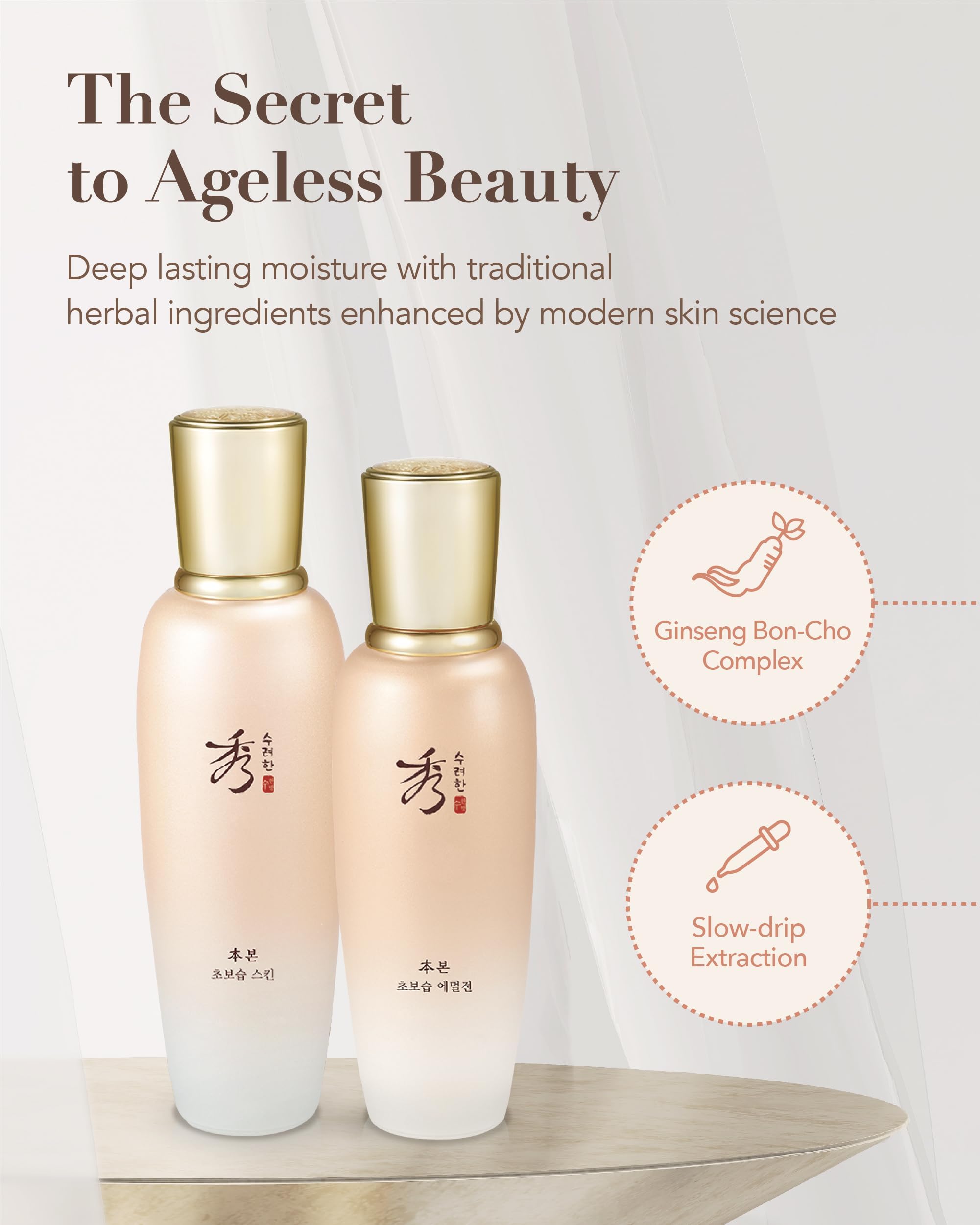 Sooryehan Bon Extra Moisture Korean Skin Care Gift Set (13.01 Fl - Sooryehan